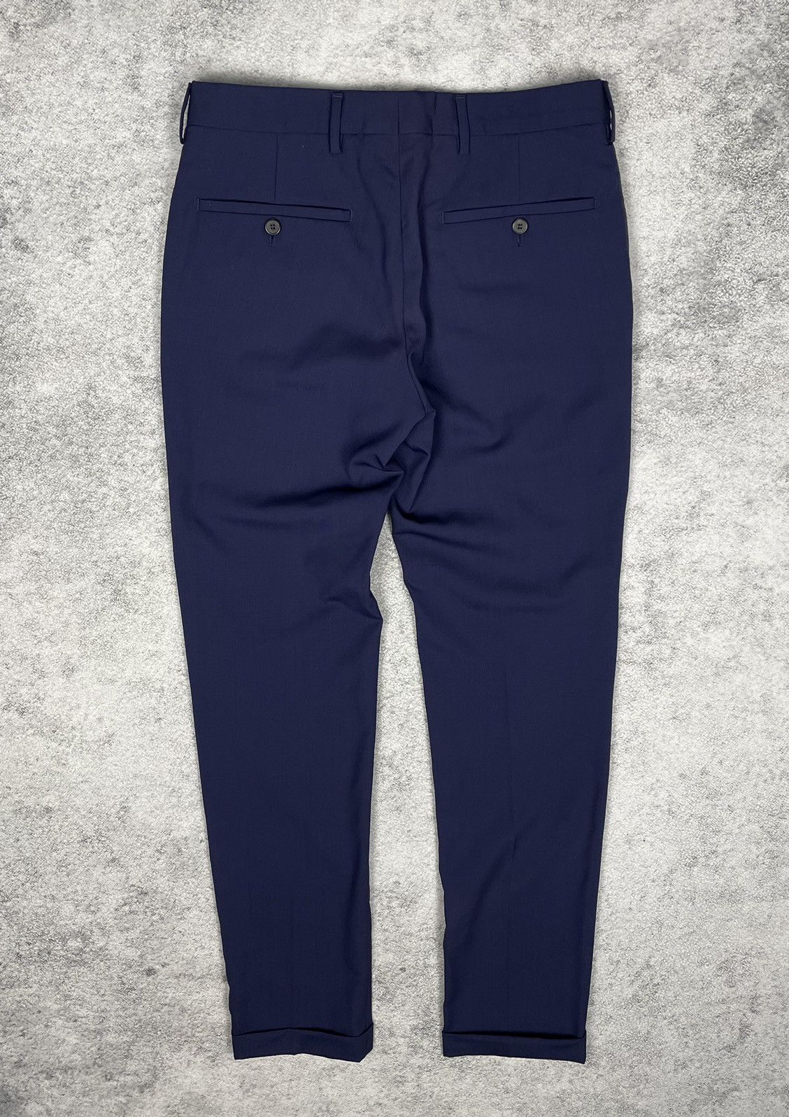 Prada Prada Pants Suit Trousers Navy Blue Luxury Size US 28 / EU 44 - 5 Thumbnail