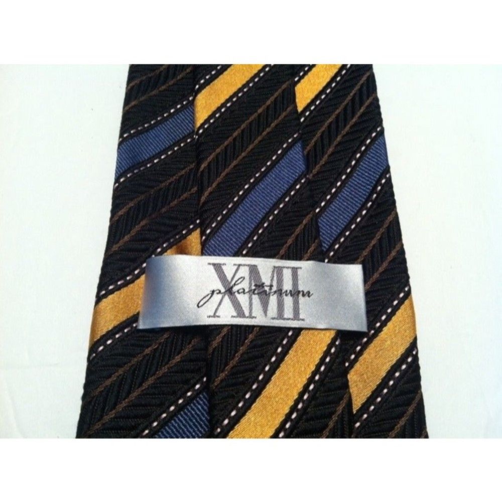 XMI Platinum XMI PLATINUM MEN'S NEW TIE WIDTH: 3 3/4" Size ONE SIZE - 6 Thumbnail