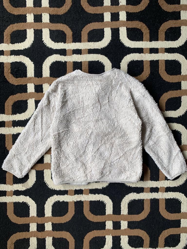 GU × Japanese Brand GU deep piles Fleece button Up Cardigan Size S / US 4 / IT 40 - 6 Thumbnail