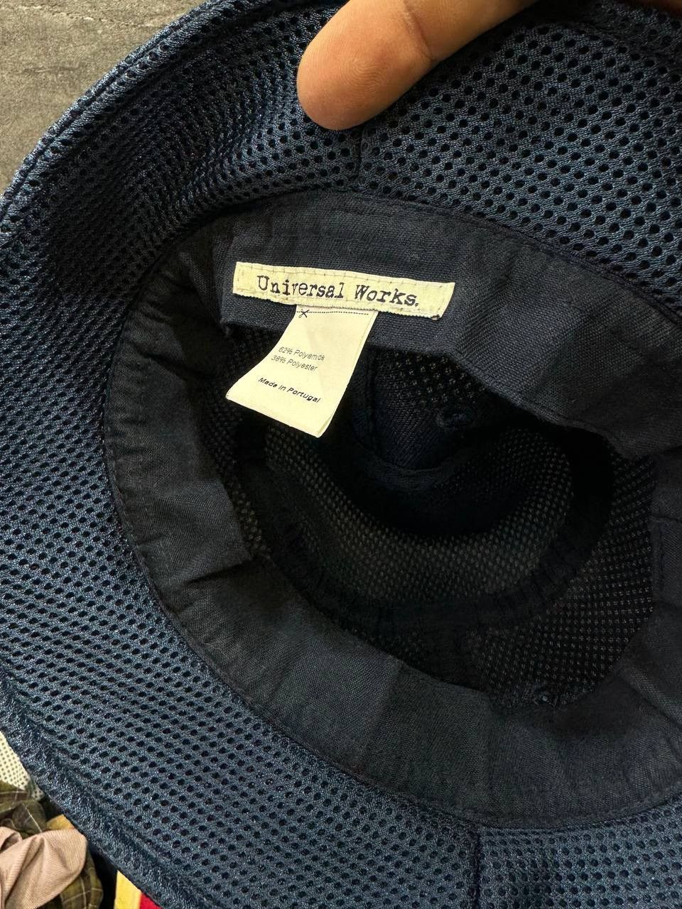 Universal Works Universal Works Bucket Hat Navy Size ONE SIZE - 6 Thumbnail