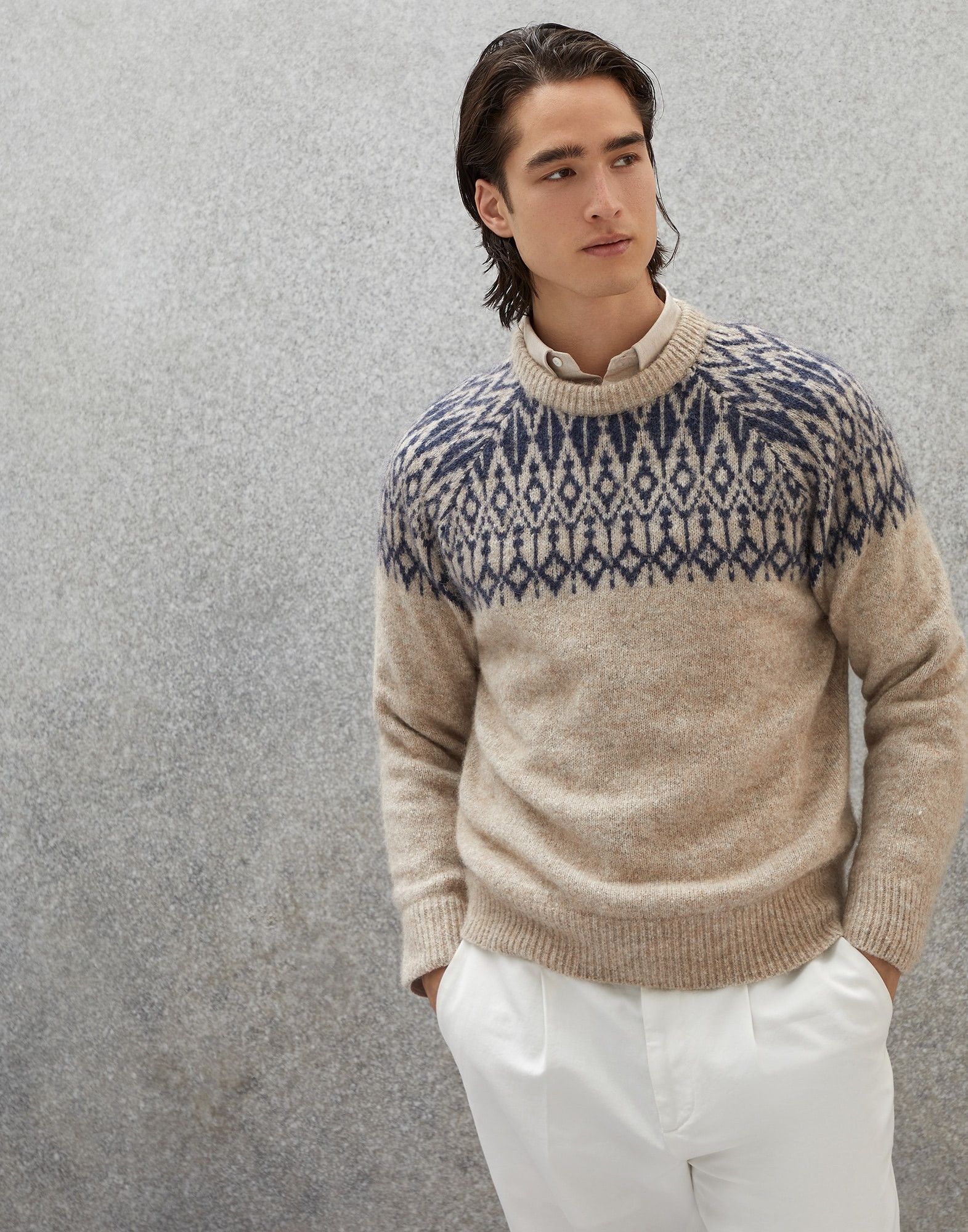 o1w1db10924 Sweater in Light Beige