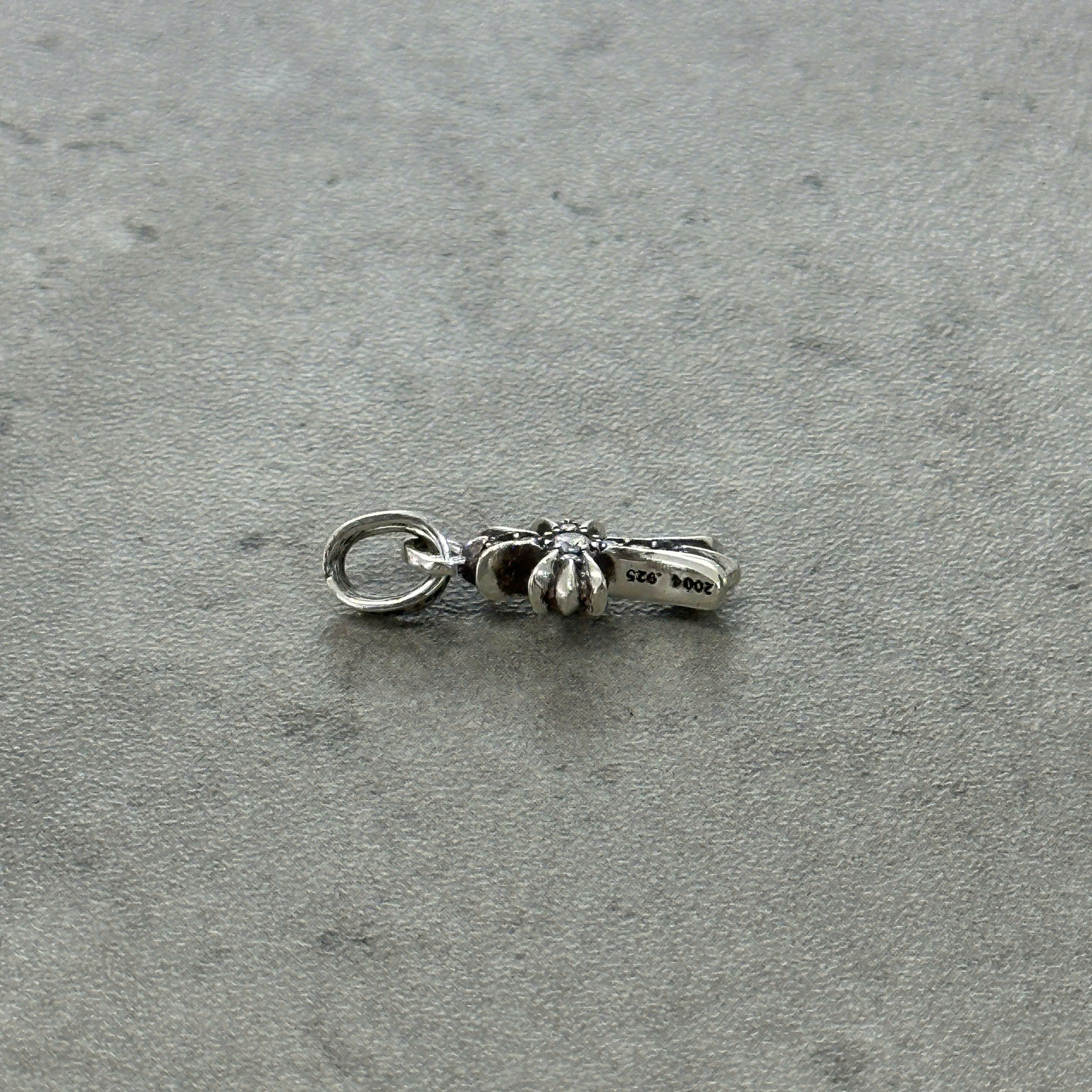 Chrome Hearts Chrome Hearts Cross baby fat sliver charm diamond Size ONE SIZE - 7 Thumbnail