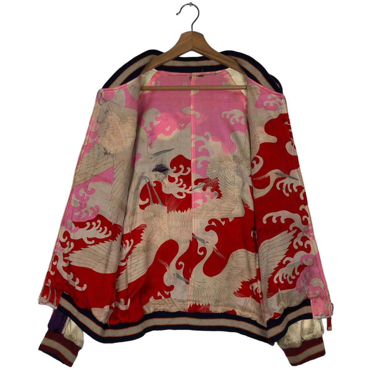 Japanese Brand 🔥90s Vintage Japaneseaioha Sukajan Souvenir Jacket Big Logo Size US M / EU 48-50 / 2 - 10 Thumbnail