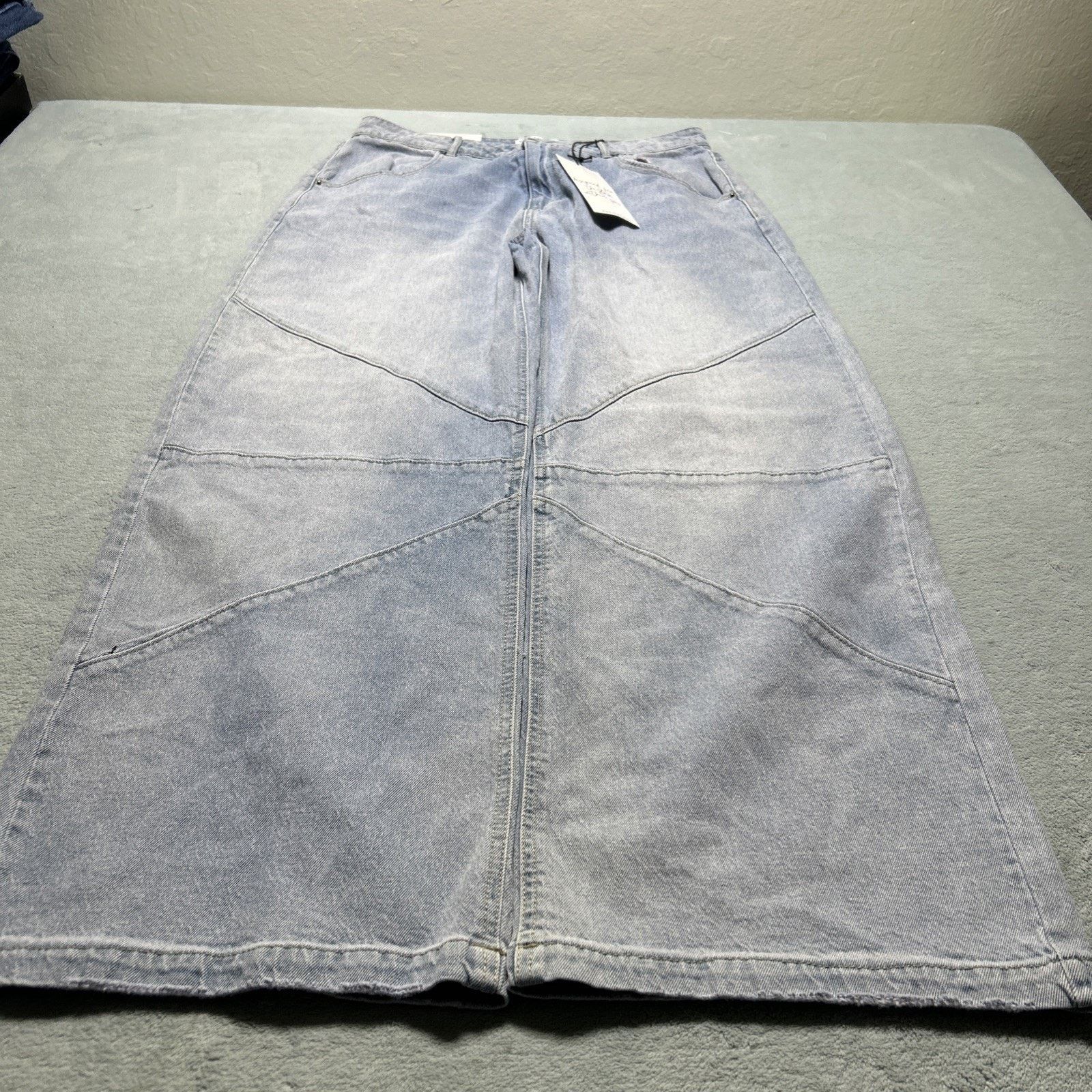 JNCO Patchwork Beyond Baggy Jeans Womens 11 - 32x30 Wide Hamilton Size 32" / US 10 / IT 46 - 15 Thumbnail
