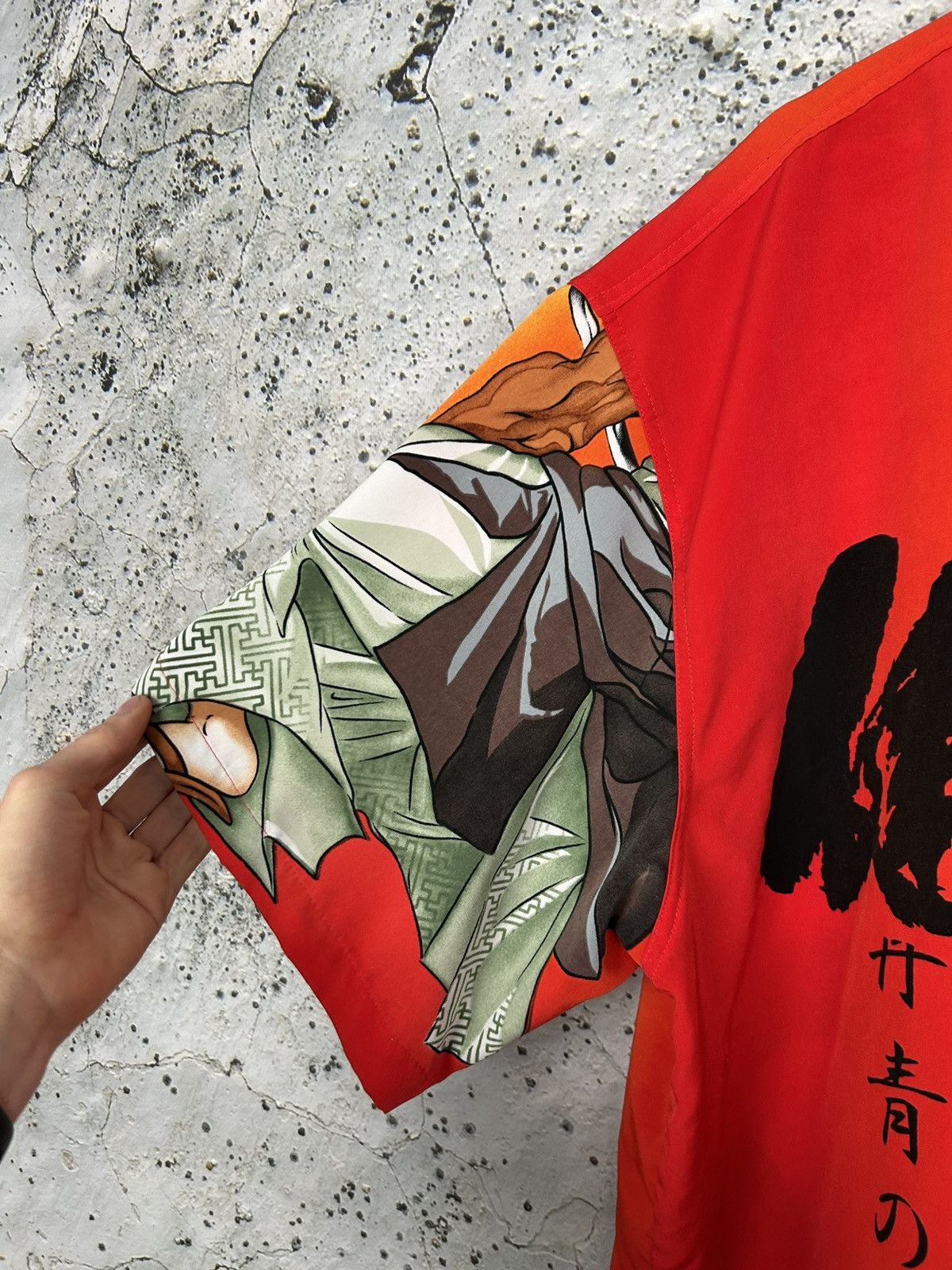 Vintage Vintage Japanese Samurai Graphic Shirt Avant Garde 90s Size US XL / EU 56 / 4 - 5 Thumbnail
