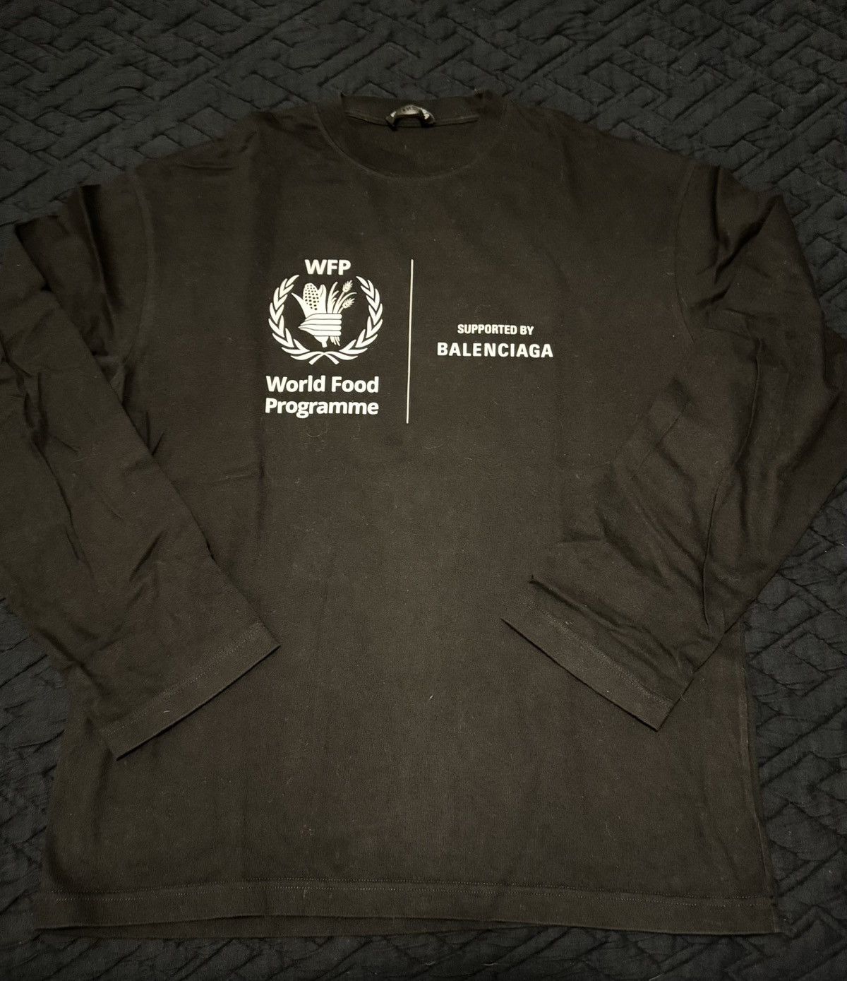 Balenciaga Balenciaga World Food Programme Tee Size US S / EU 44-46 / 1 - 2 Thumbnail
