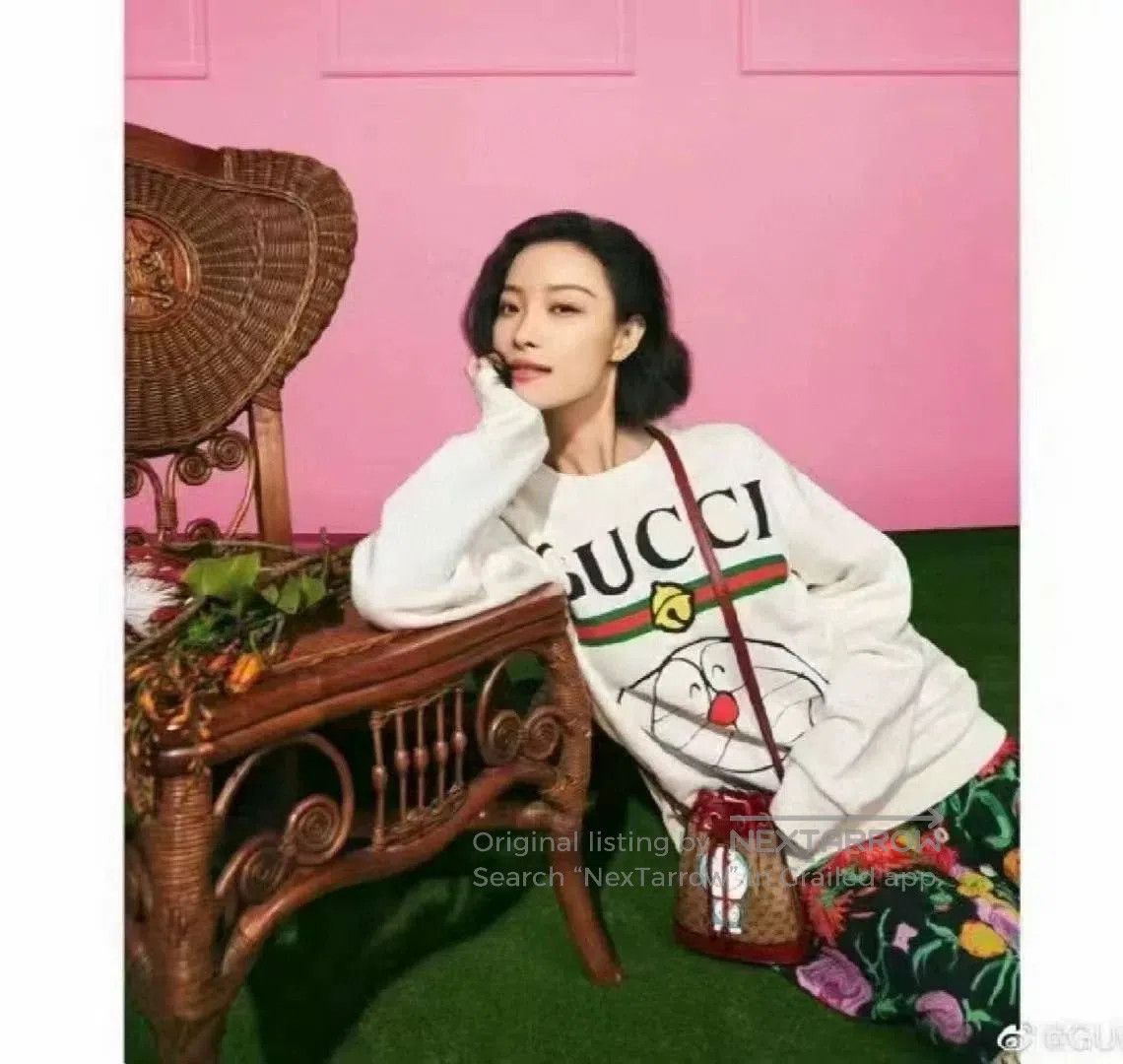 Gucci Gucci x Doraemon Collaboration White Sweatshirt. Size US XL / EU 56 / 4 - 7 Thumbnail
