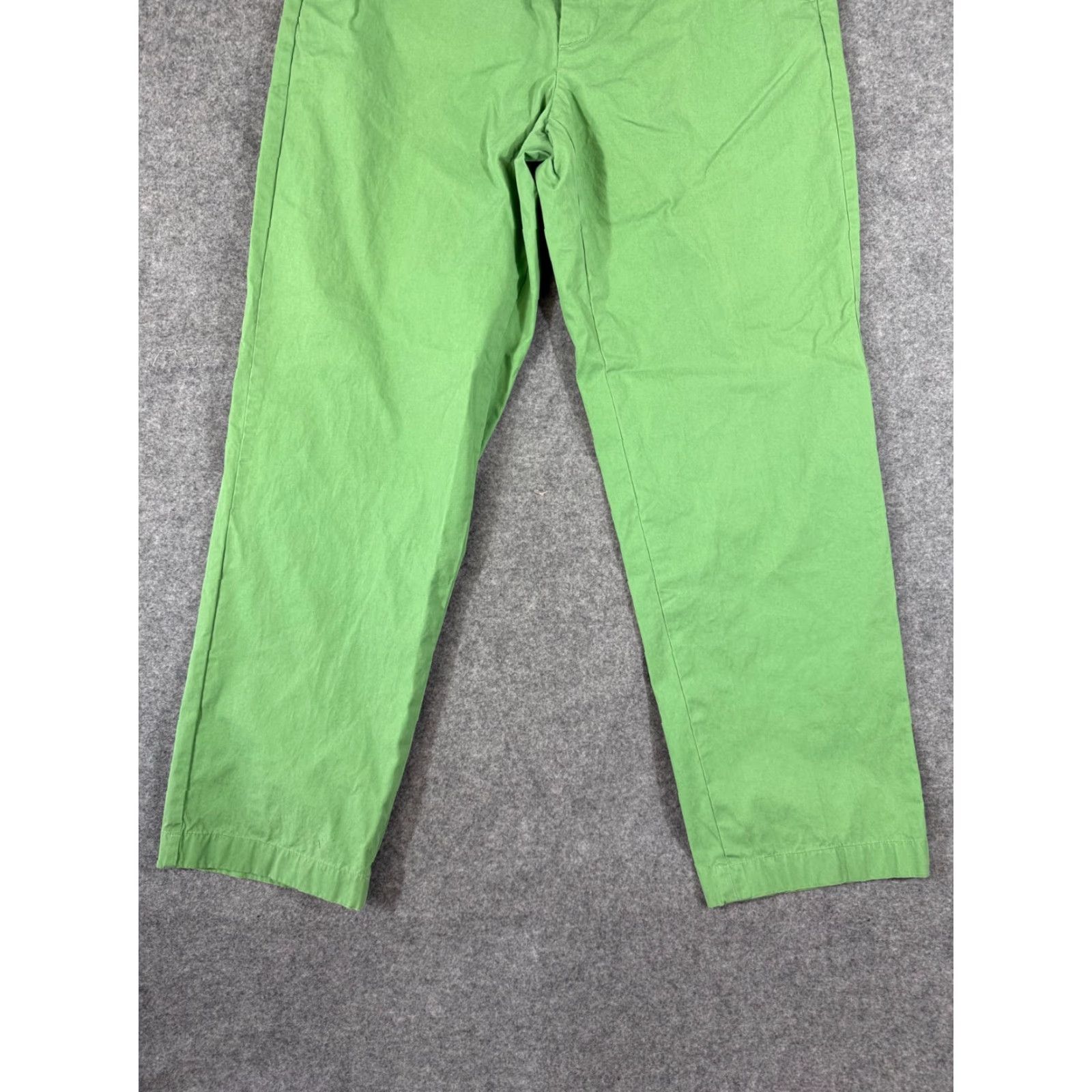 Brooks Brothers VINTAGE Brooks Brothers 346 Pants Mens 34x32 Green Cotton Flat Front Slash Pocket Chino Size US 34 / EU 50 - 4 Thumbnail