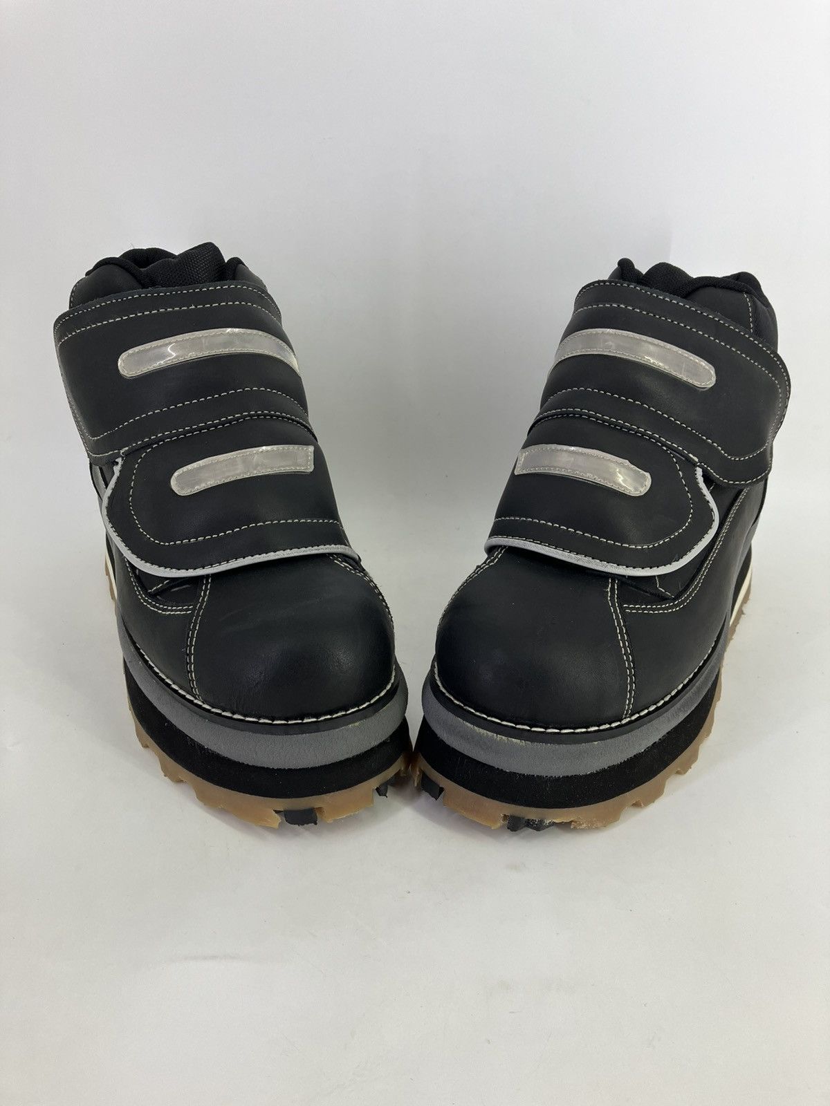 Vintage D’Estaka genuine leather chunky platform men ankle boots Size US 9 / EU 42 - 4 Thumbnail