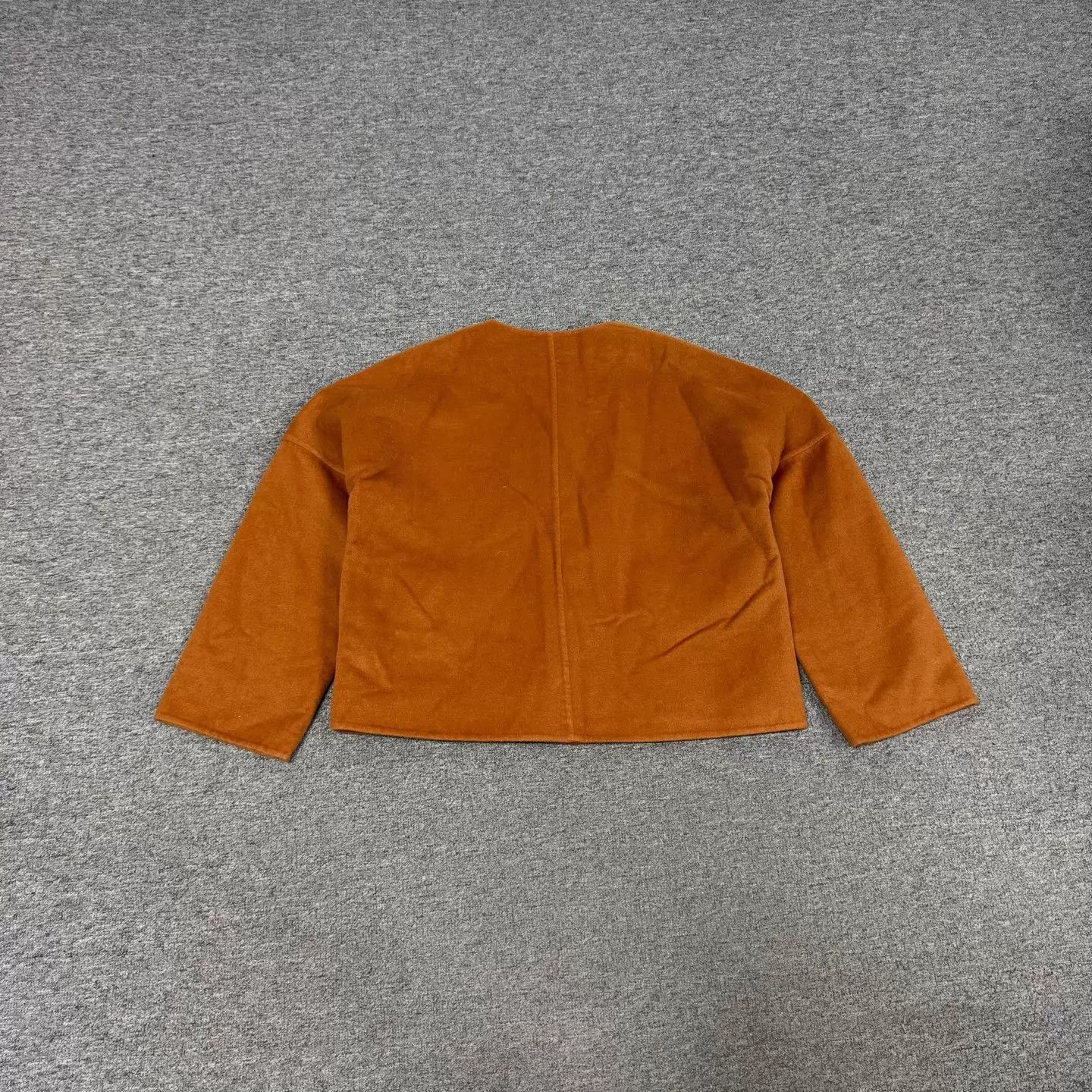 Hermes Hermes Cognac crew short cashmere coat 38 NWT Size S / US 4 / IT 40 - 2 Thumbnail