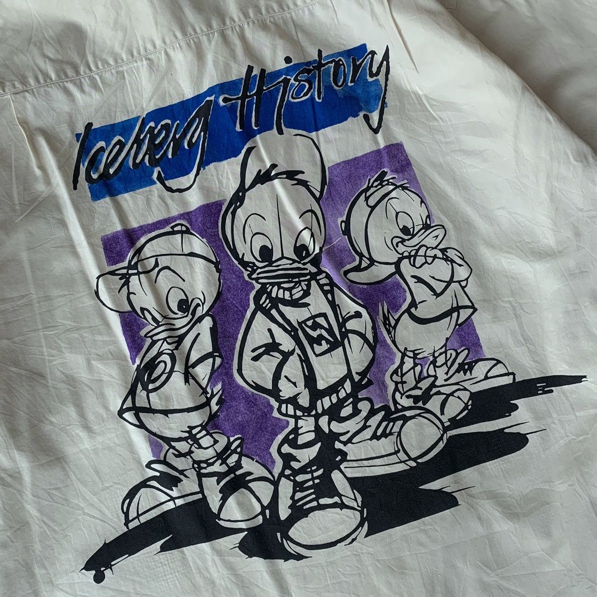 Iceberg RARE !! Iceberg Disney Button Up Shirt Size US S / EU 44-46 / 1 - 2 Thumbnail