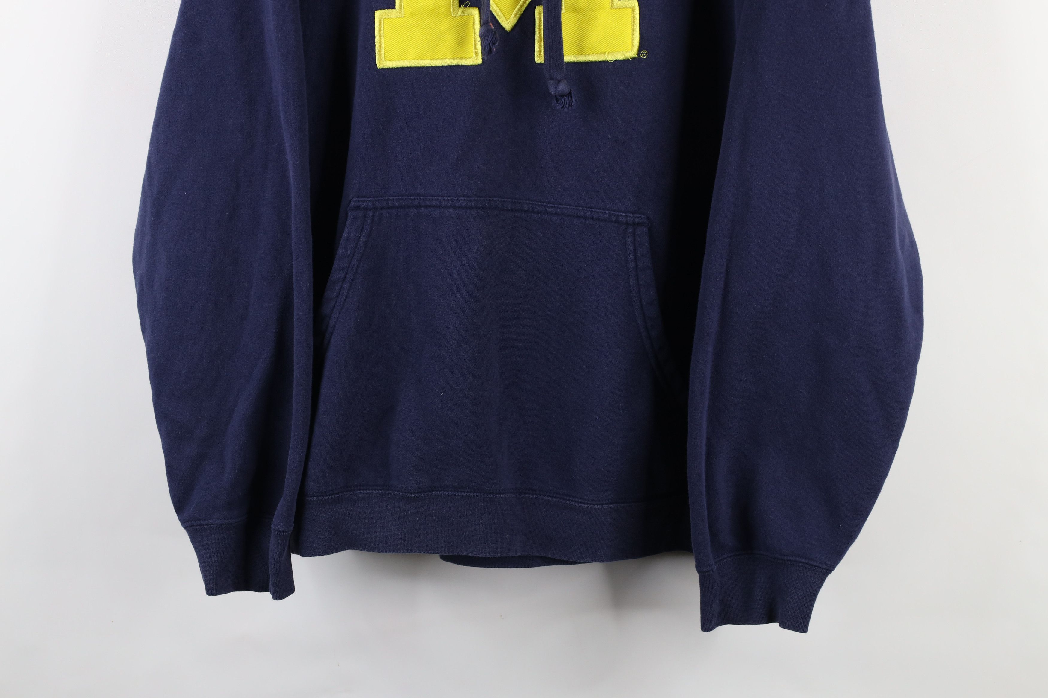 Vintage Vintage Block M University of Michigan Hoodie Sweatshirt Size US L / EU 52-54 / 3 - 3 Thumbnail