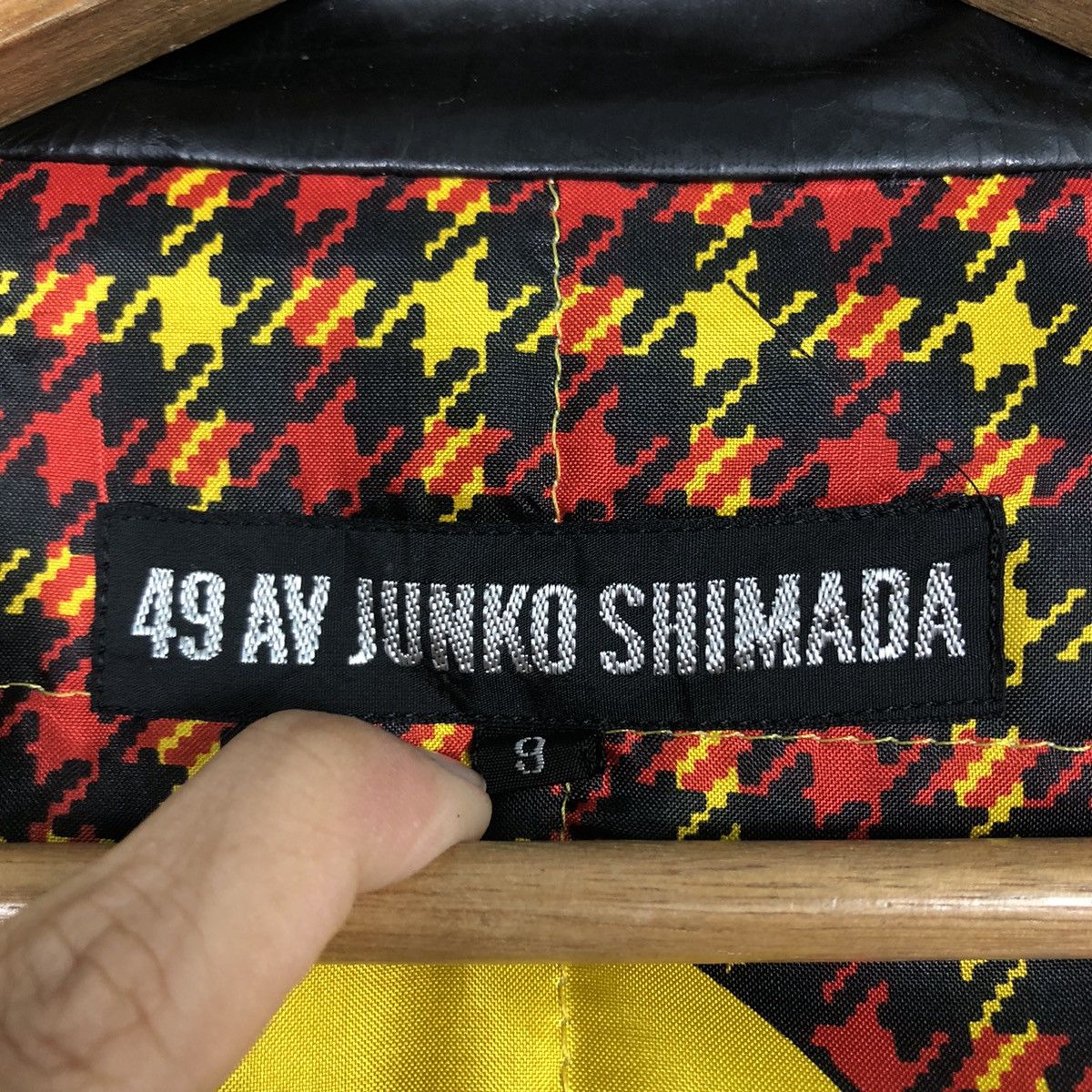 Japanese Brand Vintage Bomber Leather Jacket 49Av Junko Shimada Full Print Size US M / EU 48-50 / 2 - 19 Thumbnail