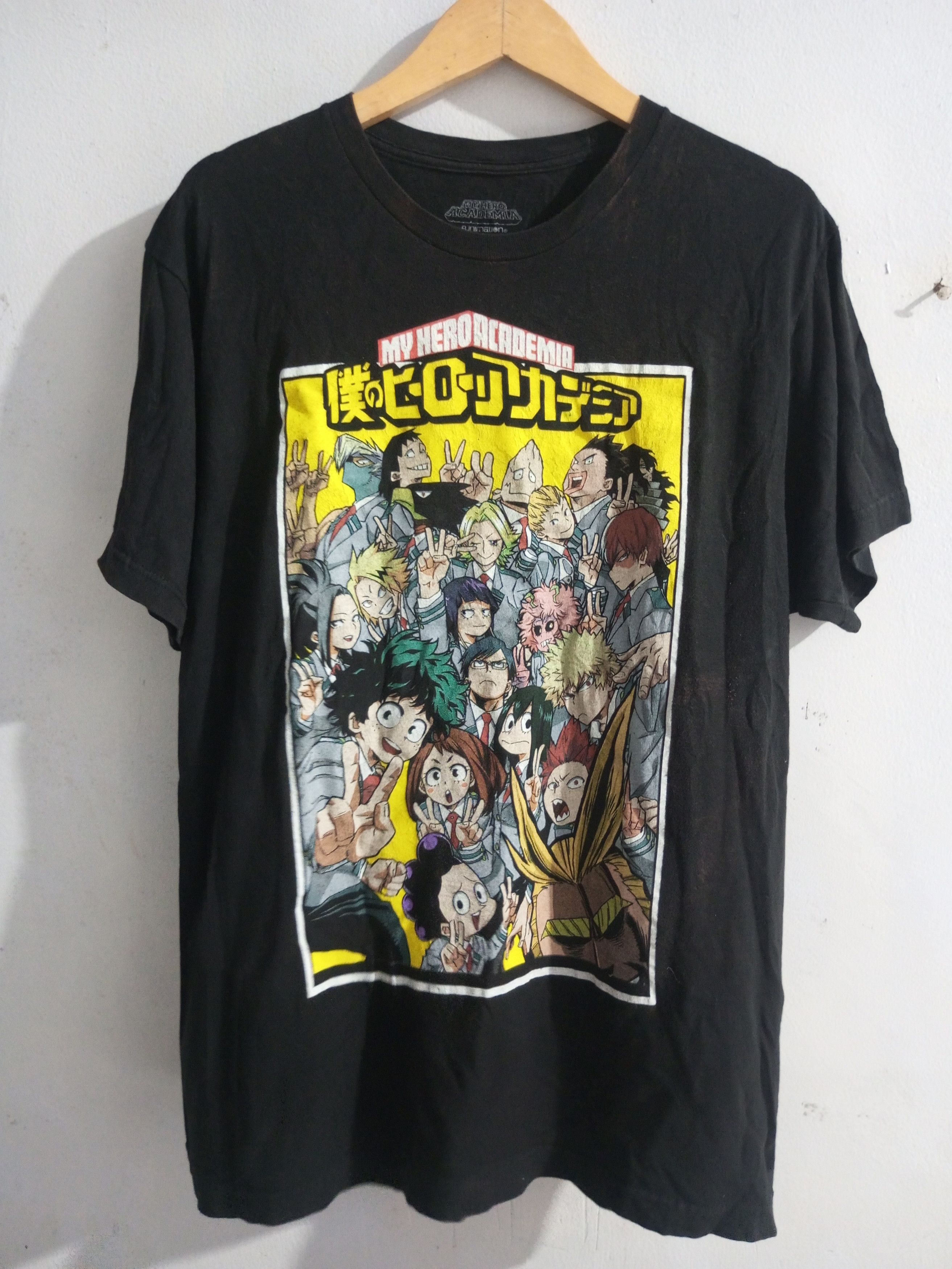 Japanese Brand My hero academia character tshirt Size US L / EU 52-54 / 3 - 1 Thumbnail