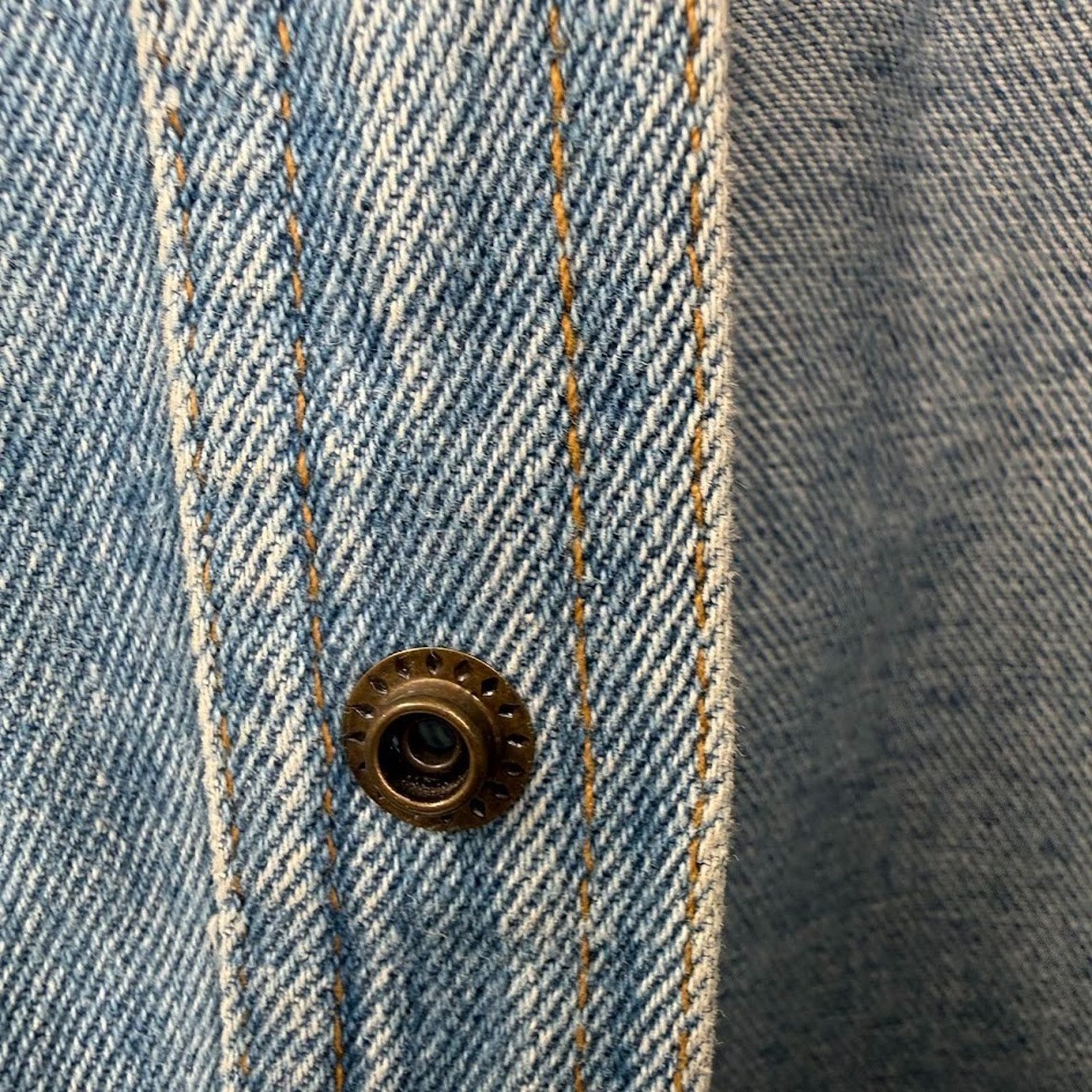 & Other Stories VINTAGE Denim The Limited Snap Closure Cropped Chest M Size M / US 6-8 / IT 42-44 - 8 Thumbnail