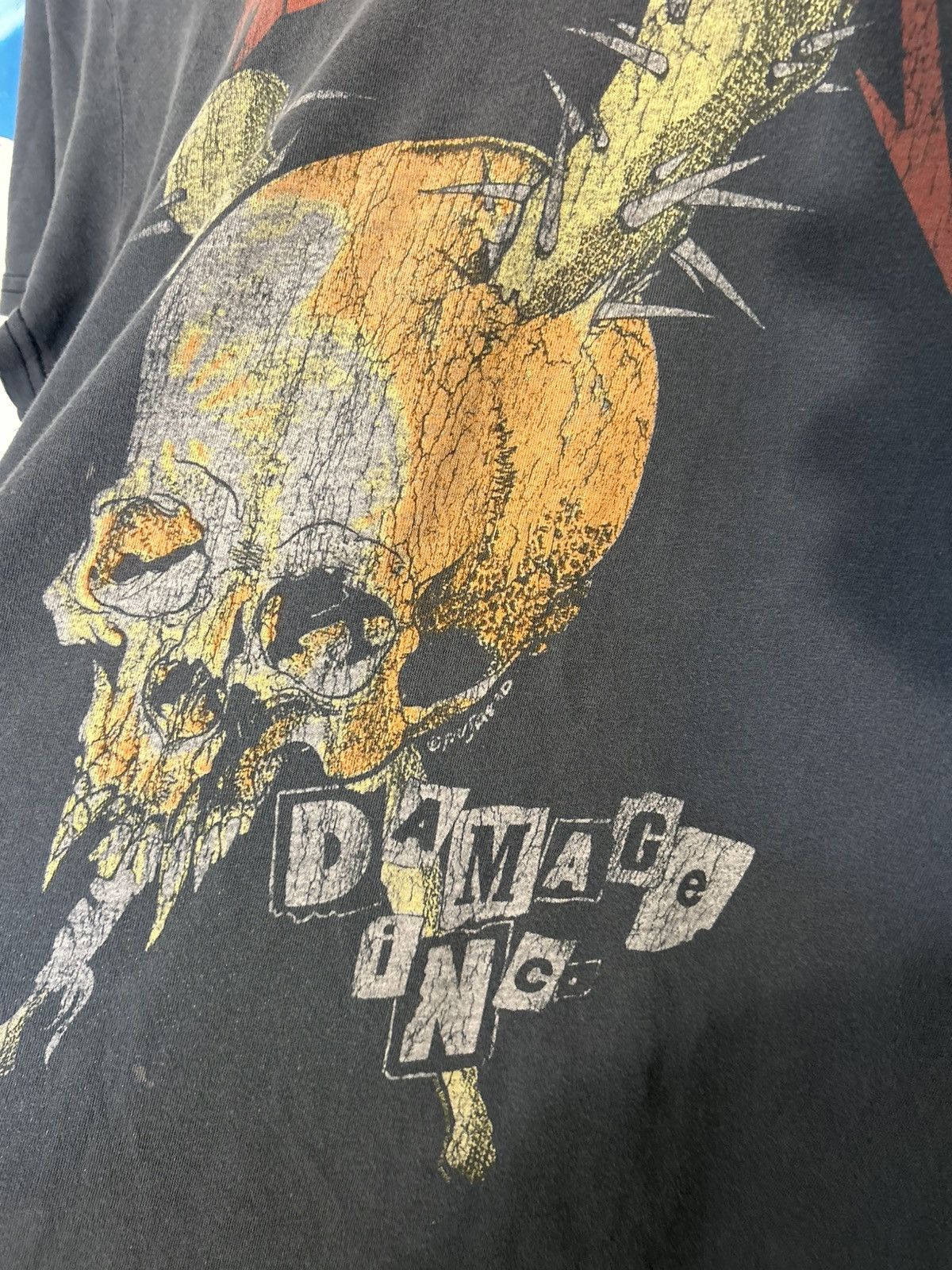 Metallica 2016 vintage Metallica damage inc skull tee Size US M / EU 48-50 / 2 - 3 Thumbnail