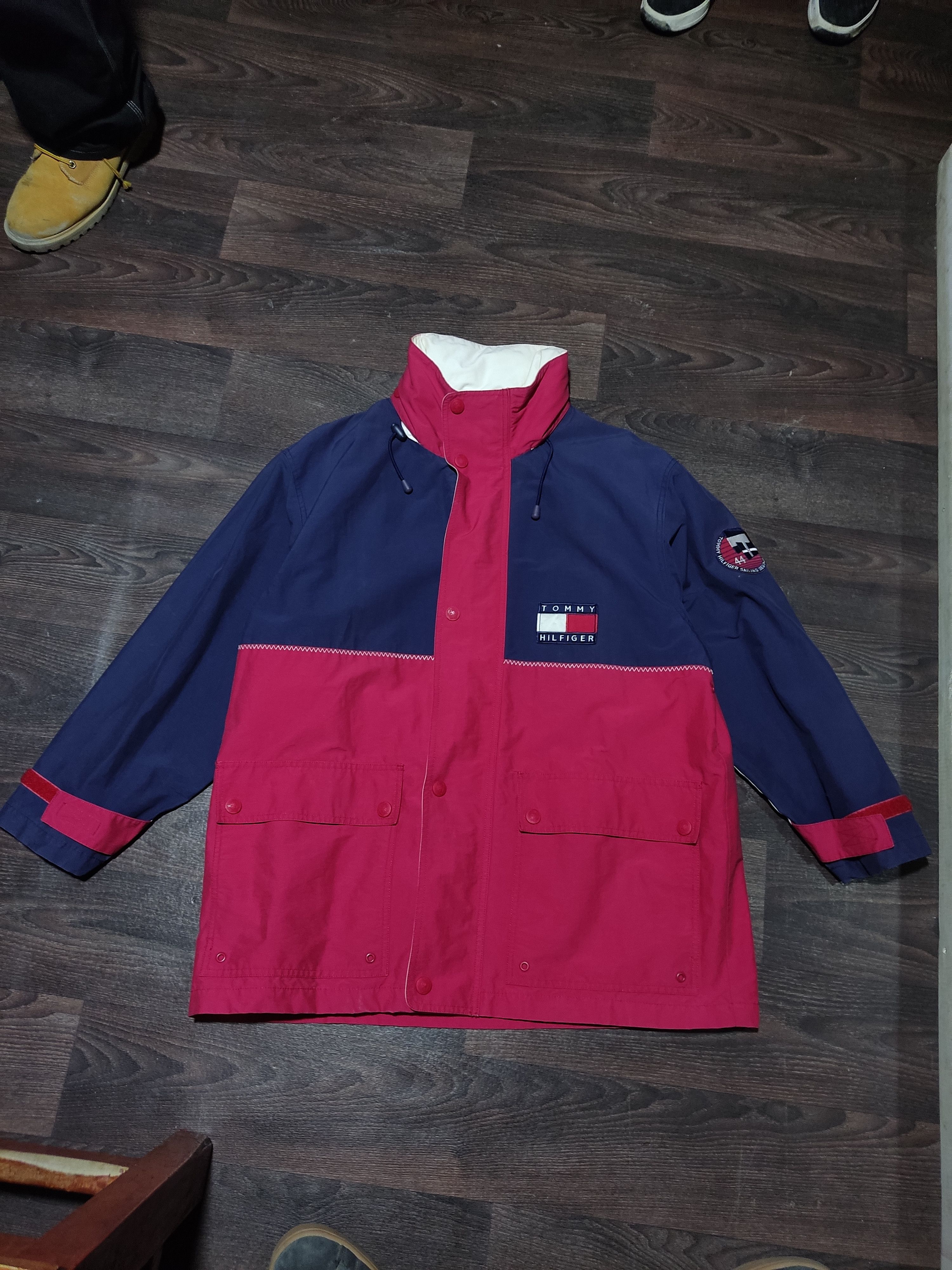 Tommy Hilfiger Coat jacket Tommy Hilfiger vintage sailing gear Size US L / EU 52-54 / 3 - 2 Thumbnail