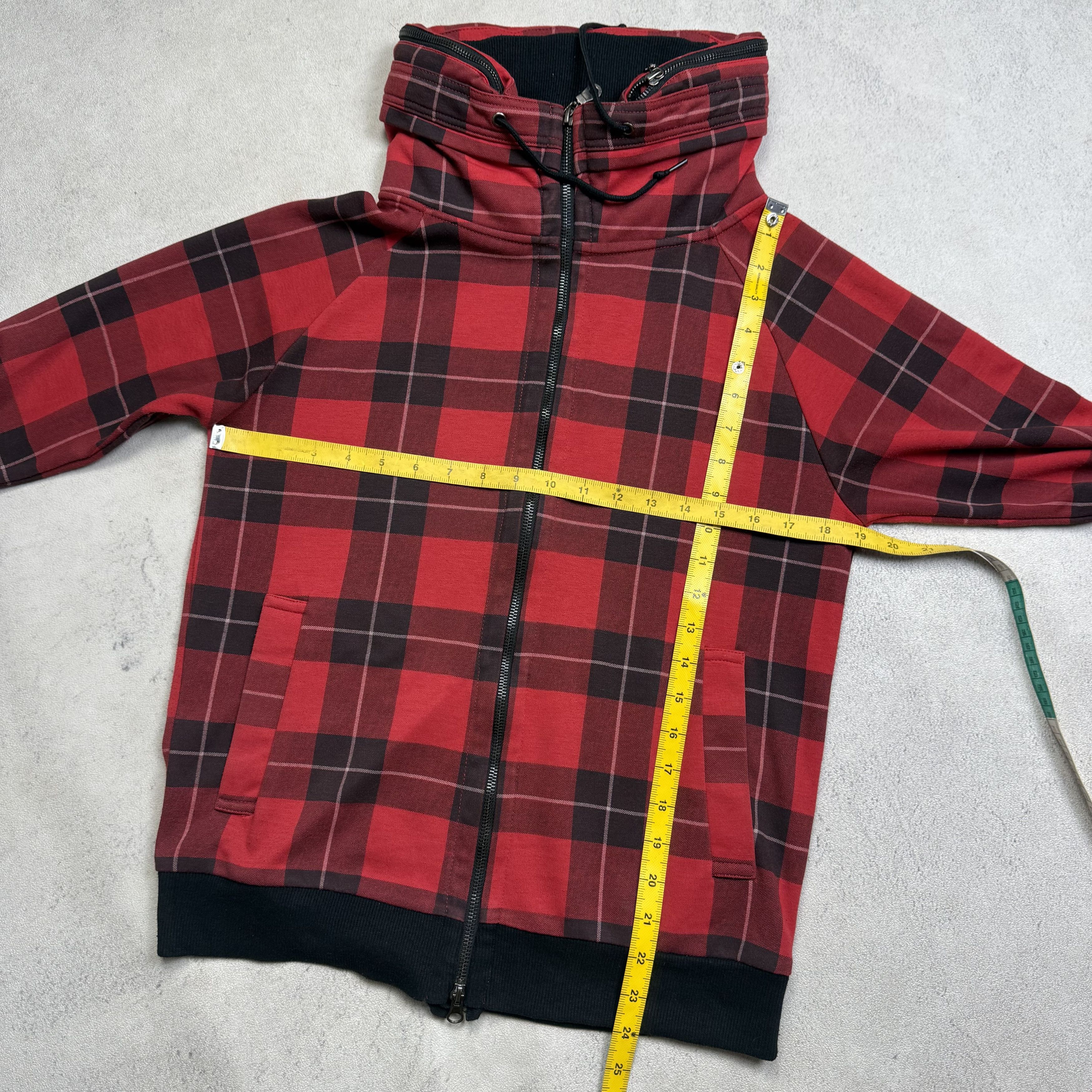 Jungle Storm Plaid Tartan Bono Jacket