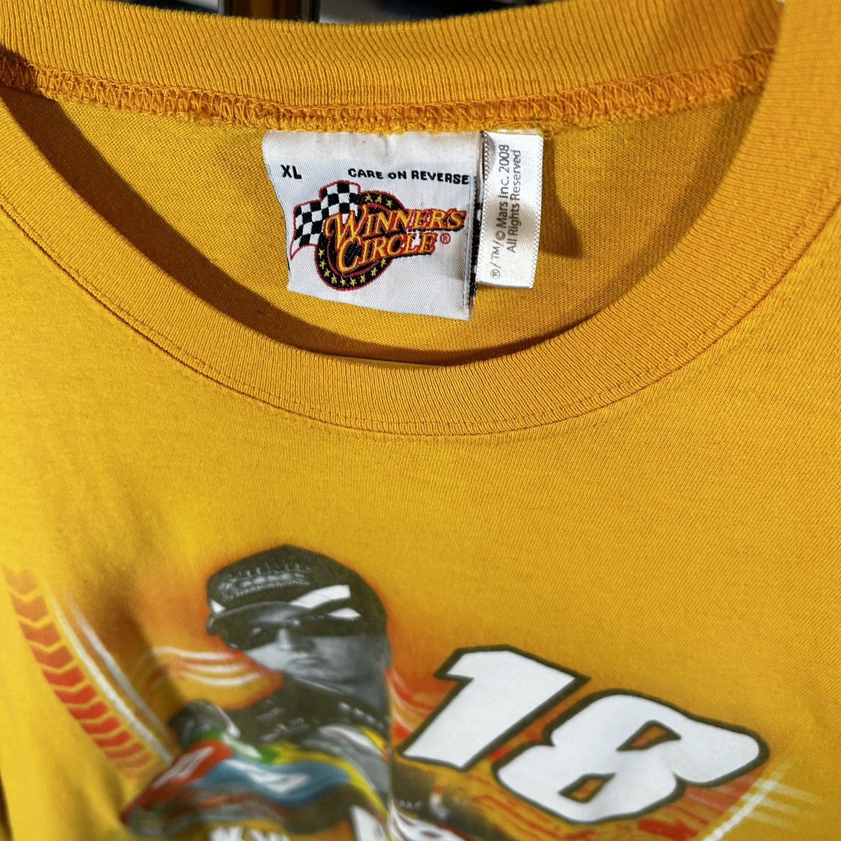 Winners Circle Kyle Busch vintage nascar long sleeve Size US XL / EU 56 / 4 - 2 Thumbnail
