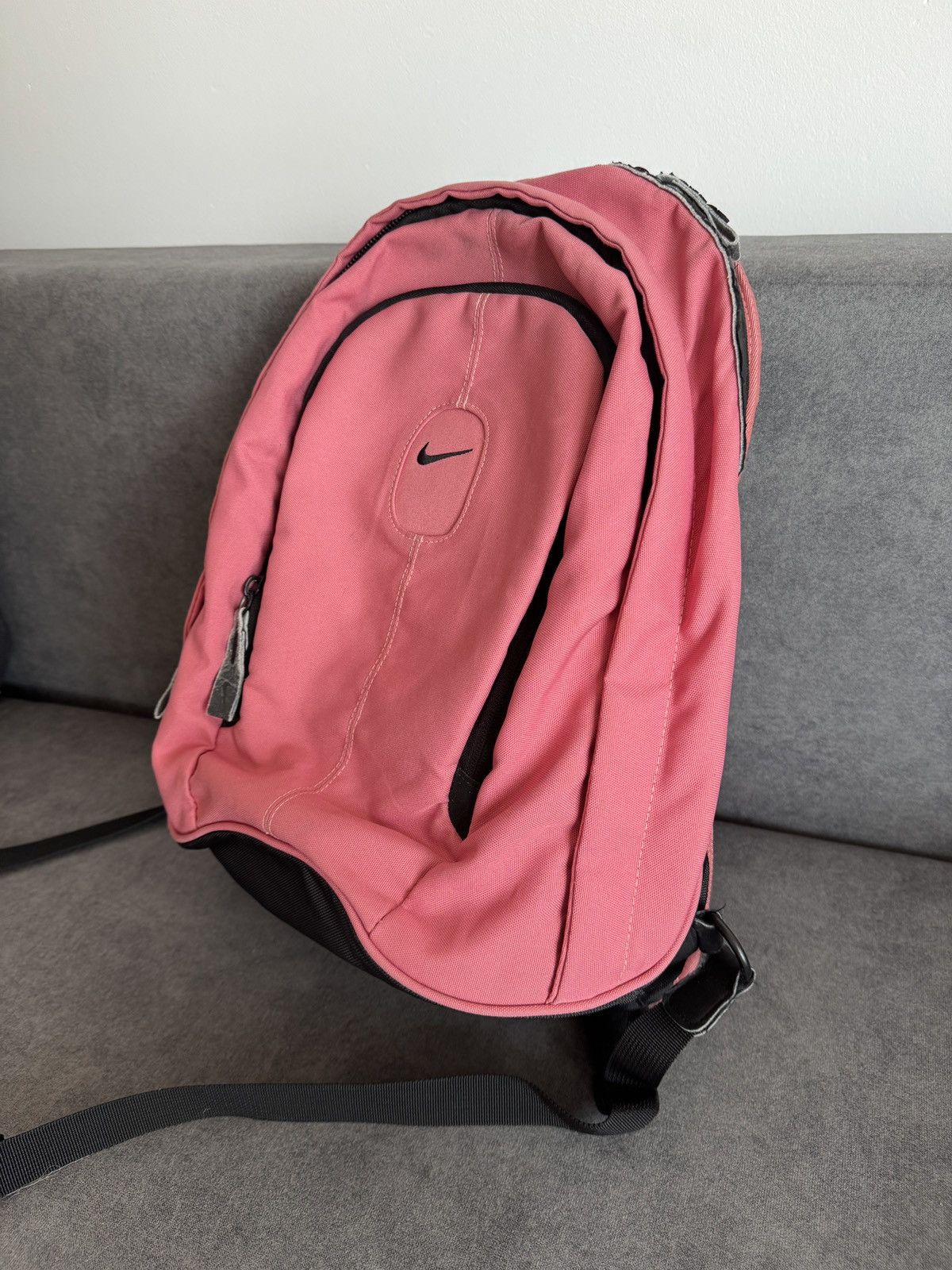 Other Vintage Y2K Nike Bagpack 90s Centr Swoosh Size ONE SIZE - 5 Thumbnail