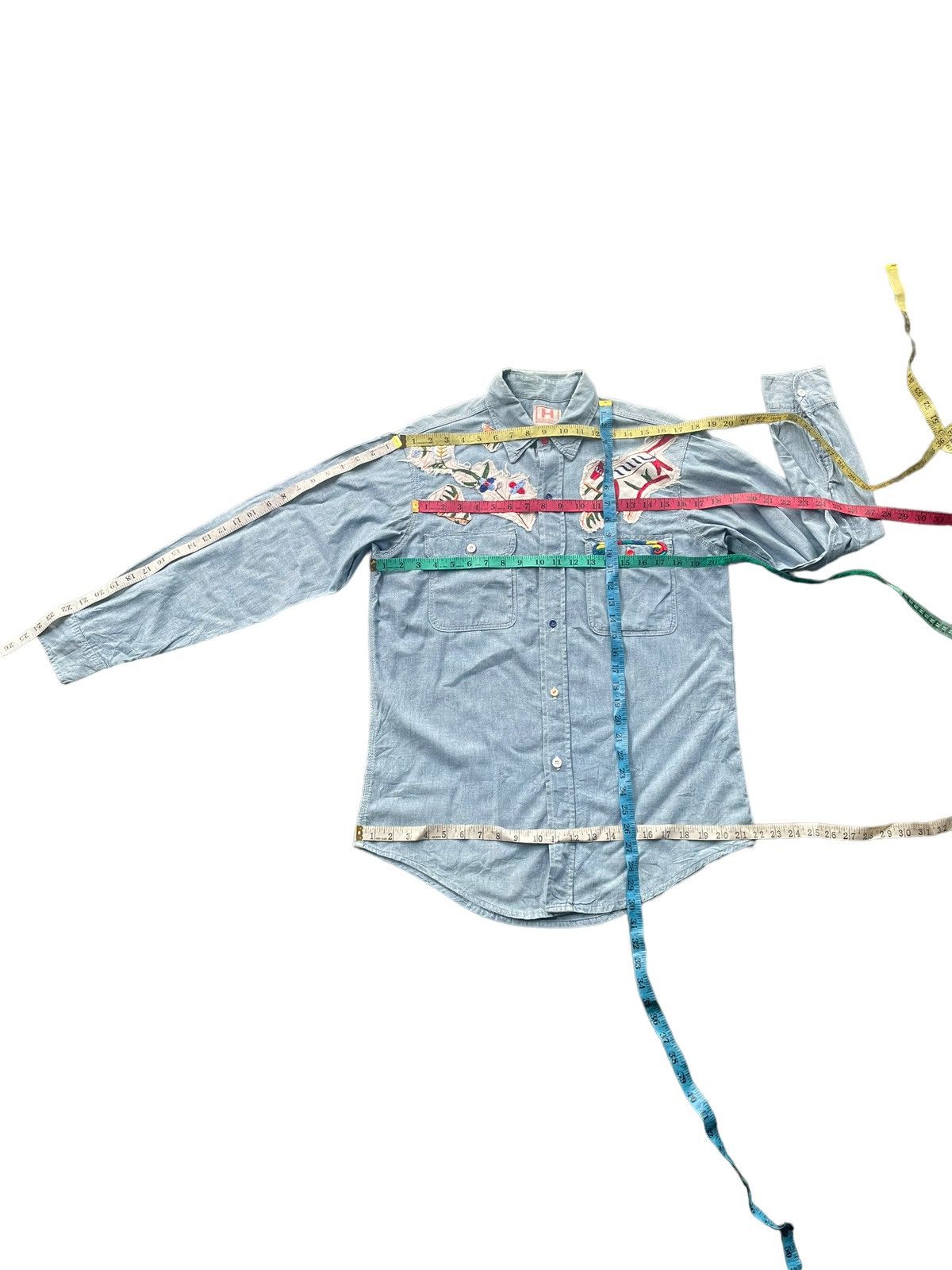 Big Mac × Designer Big Mac H Mr Very Goodman Chambary Shirt Size US M / EU 48-50 / 2 - 7 Thumbnail