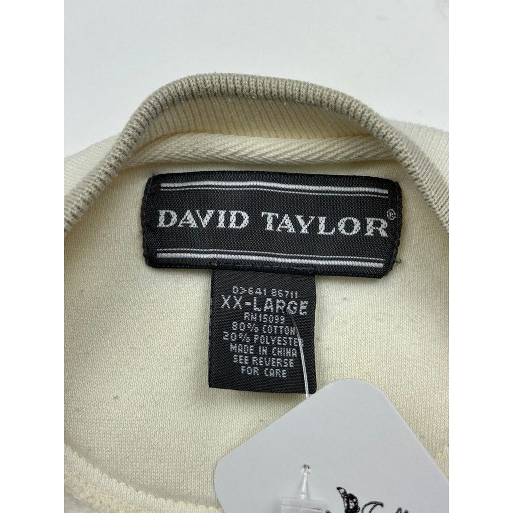 Vintage Vintage David Taylor Embroidered Golfer Golf Sweatshirt XXL Size US XXL / EU 58 / 5 - 3 Thumbnail