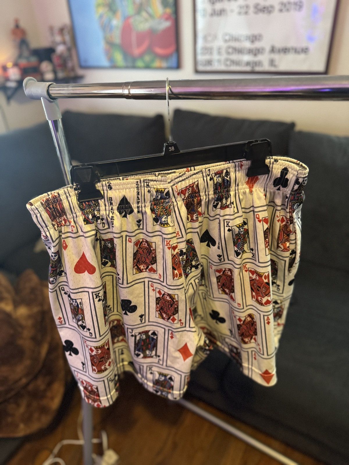 Bravest Studios BRAVEST STUDIOS POKER SHORTS Size US 36 / EU 52 - 1 Thumbnail