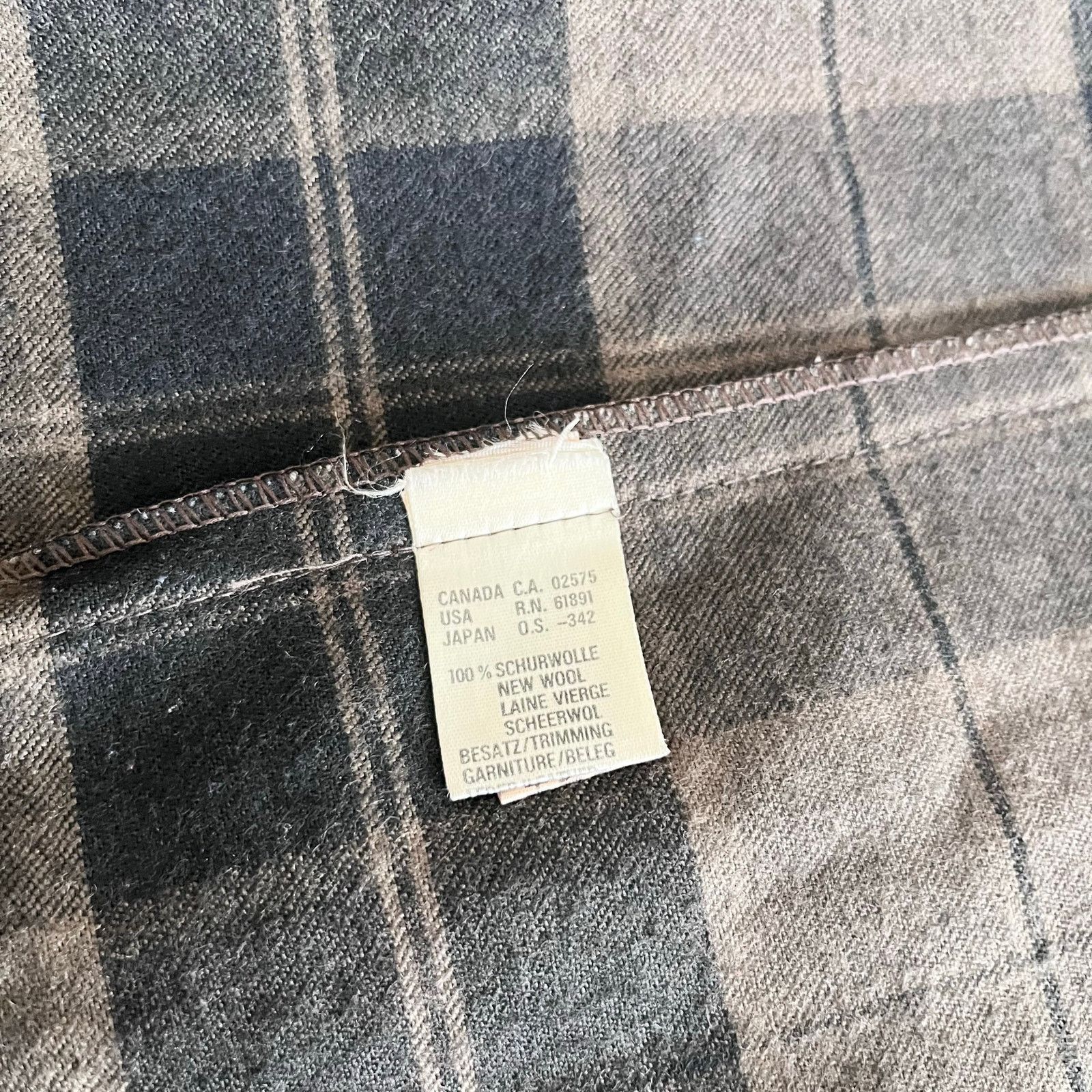 Escada Escada Brown Black Plaid Wool Leather Belt Midi Kilt Skirt Size 27" / US 4 / IT 40 - 12 Thumbnail