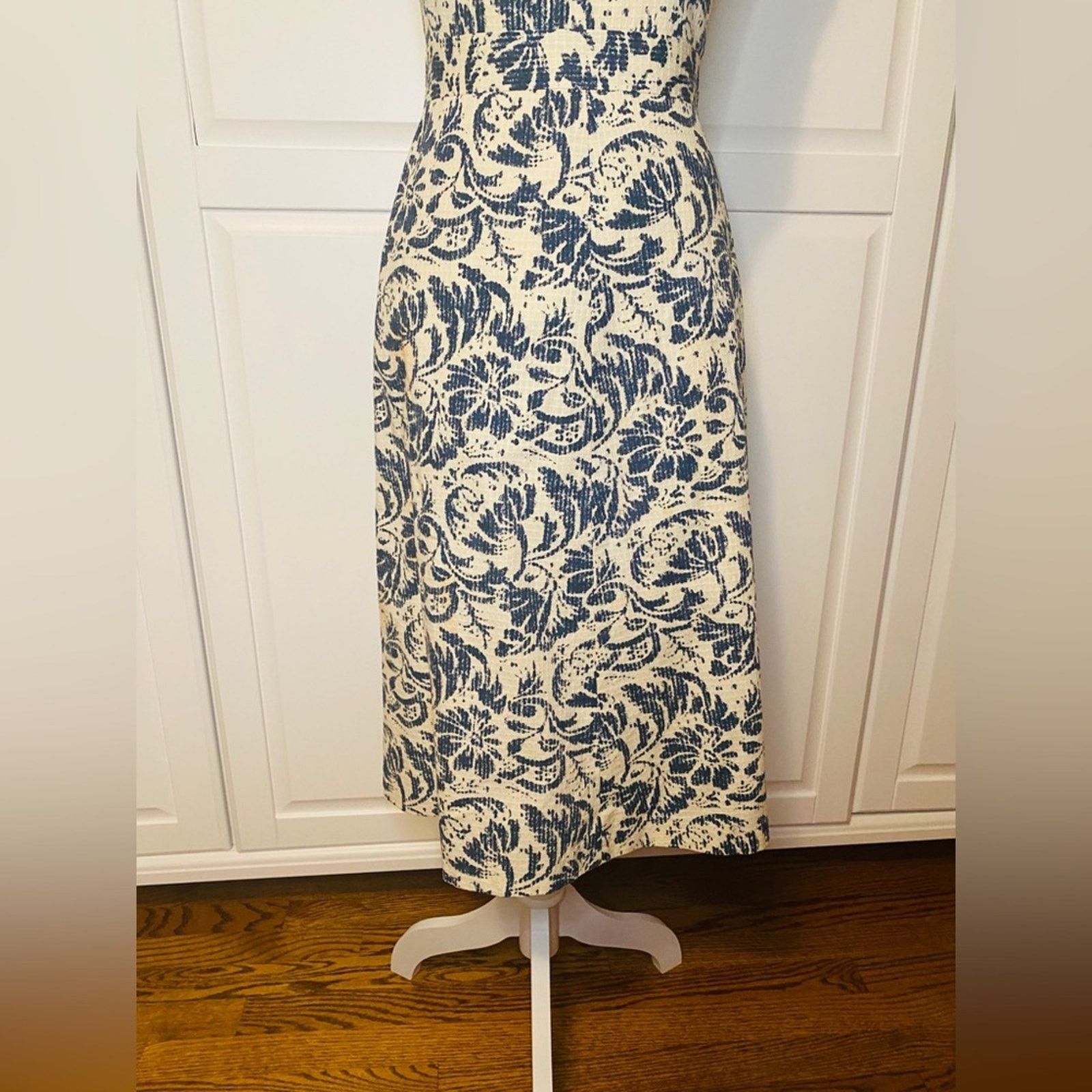 J.Crew Vintage 90’s J Crew Floral Strapless Dress Size XS / US 0-2 / IT 36-38 - 4 Thumbnail
