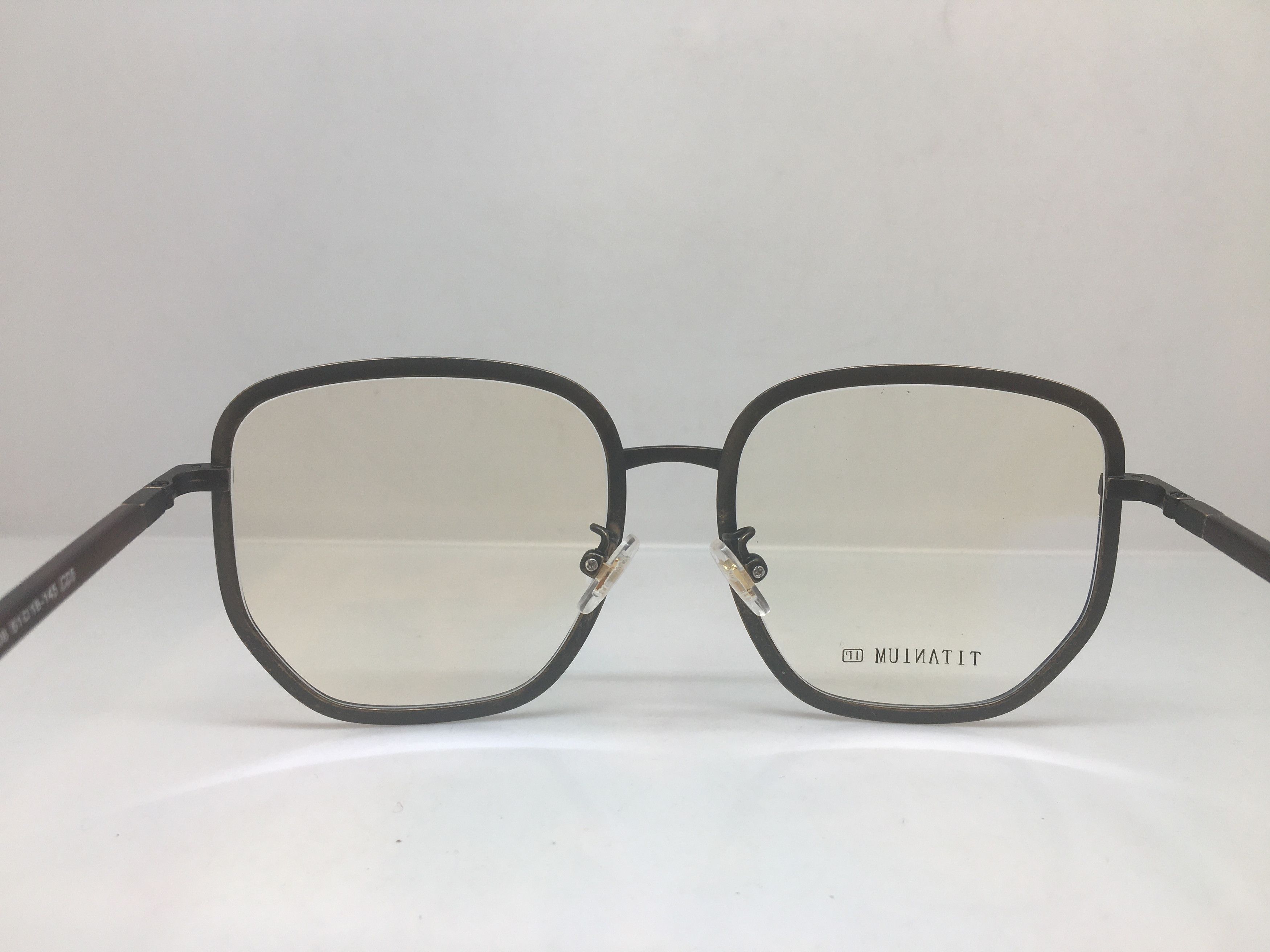 Other Oversize Black Titanium ROCKABILLY Eyeglasses Frame Size ONE SIZE - 4 Thumbnail
