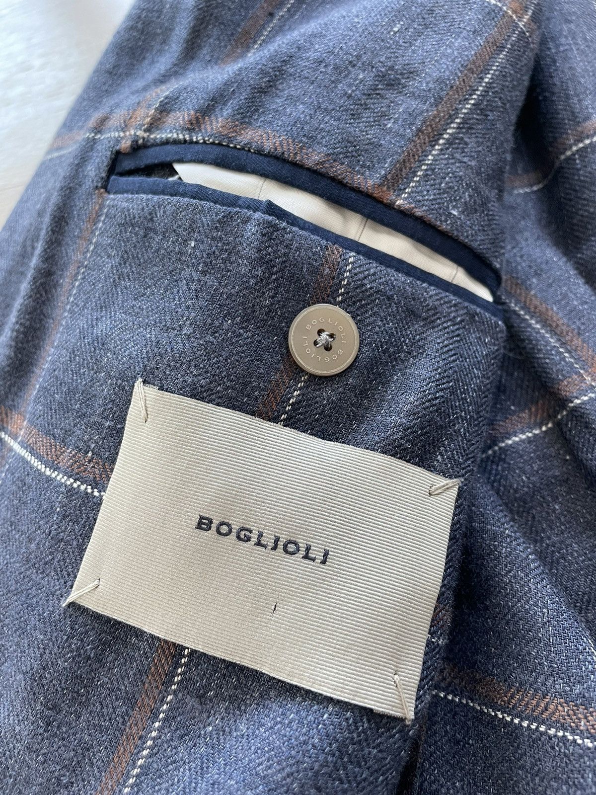 Boglioli Boglioli linen/silk blazer Size 38R - 5 Thumbnail