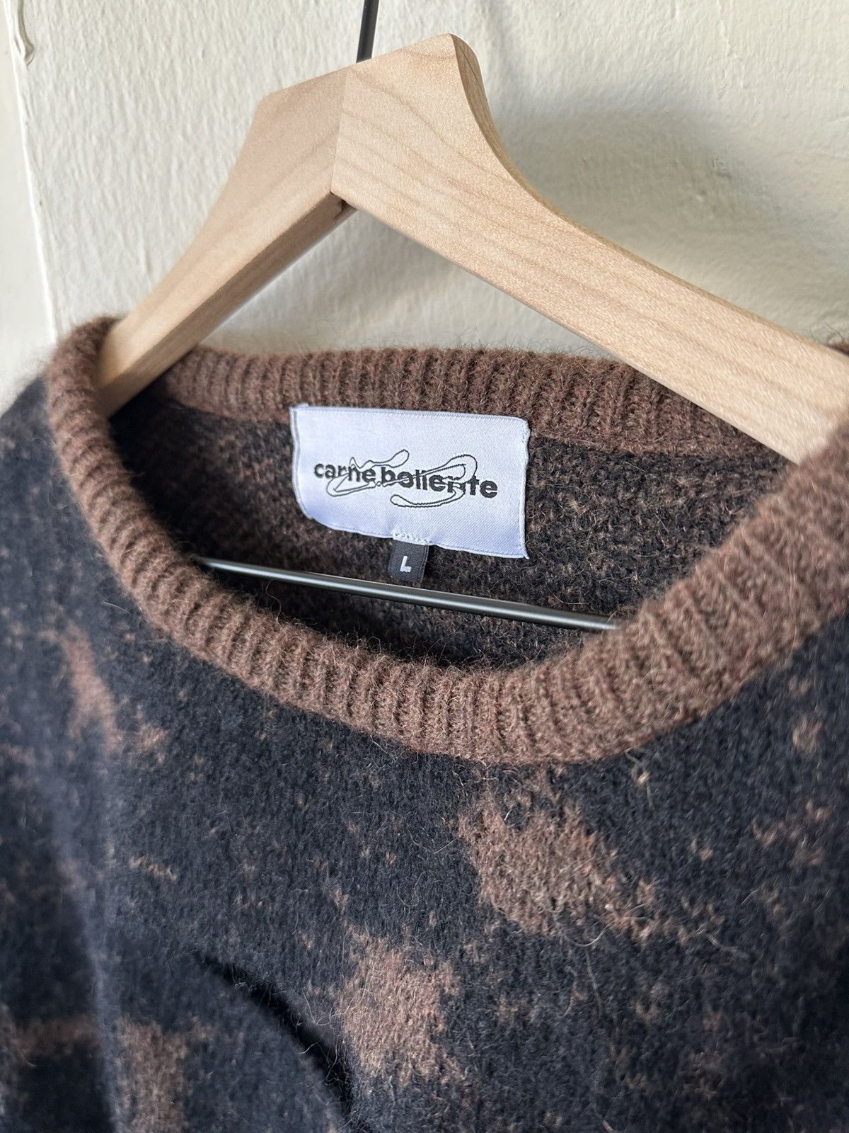 Carne Bollente Slit Sweater Size US L / EU 52-54 / 3 - 2 Thumbnail