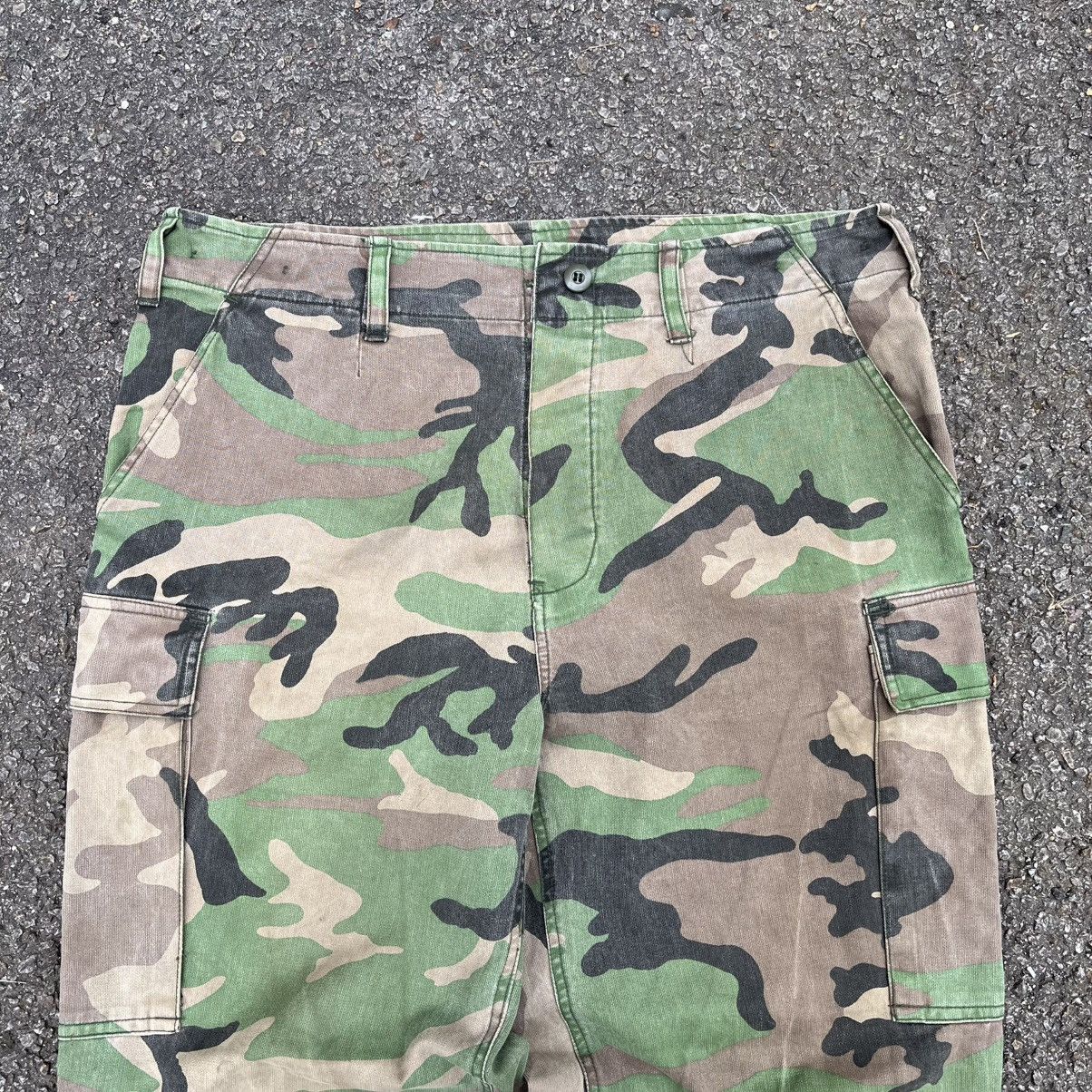 Vintage Vintage 90s 1996 German Military Cargo Pants Army Camo Size US 36 / EU 52 - 3 Thumbnail