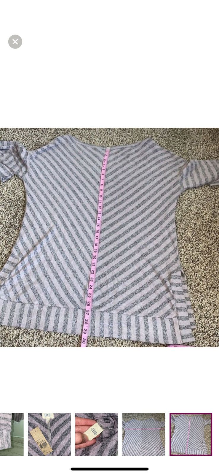 BKE BKE Large striped soft top Size L / US 10 / IT 46 - 7 Thumbnail