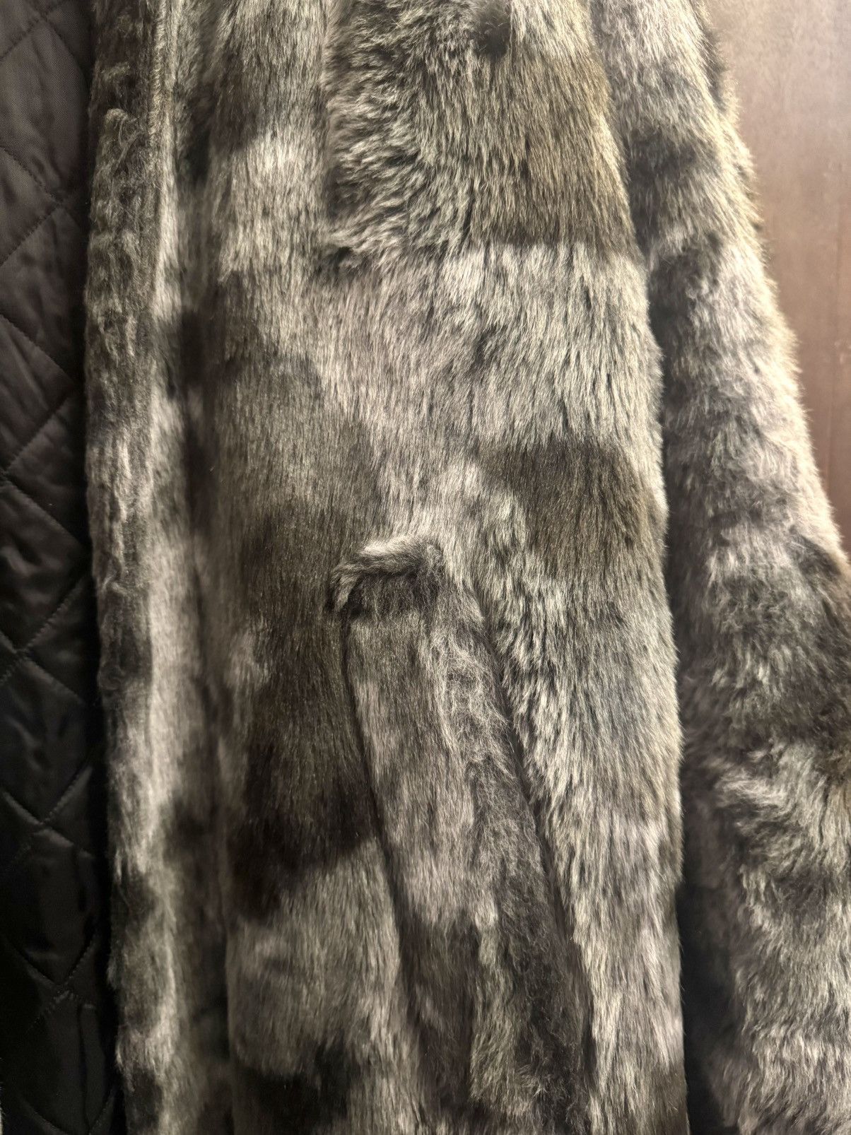 Balenciaga balenciaga faux fur printed runway coat men 46 oversized Size US S / EU 44-46 / 1 - 14 Thumbnail