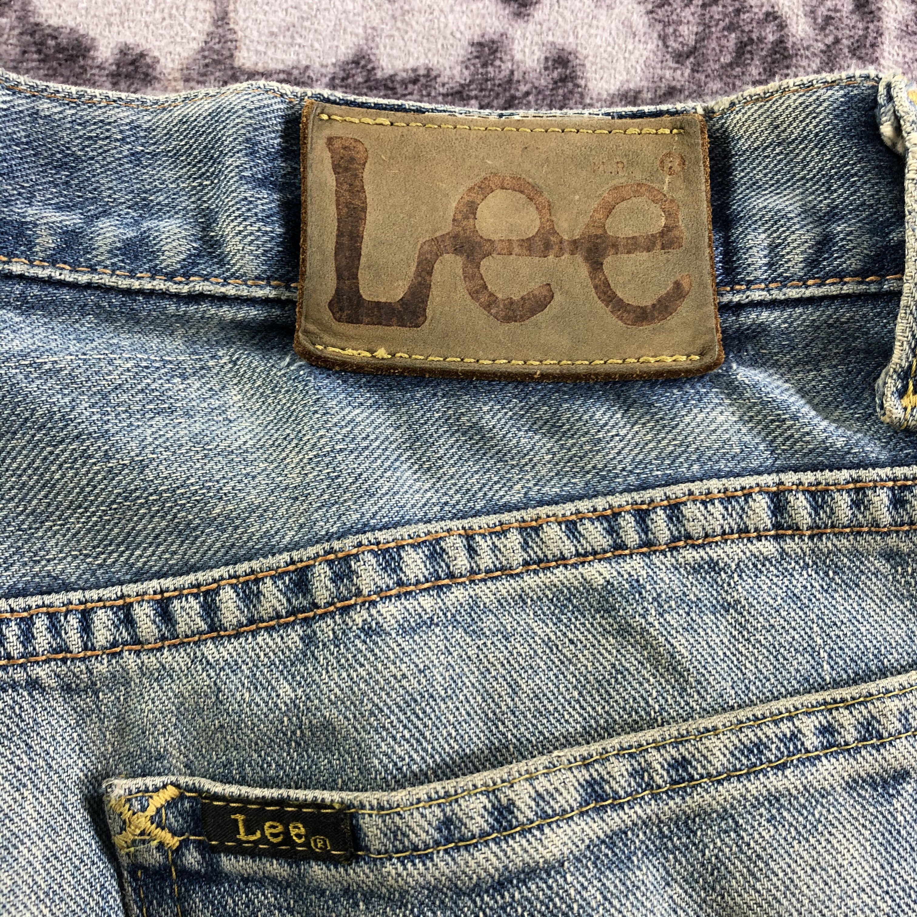 Lee Vintage Light Wash Lee Selvedge Jeans-JM3530 Size US 31 - 6 Thumbnail
