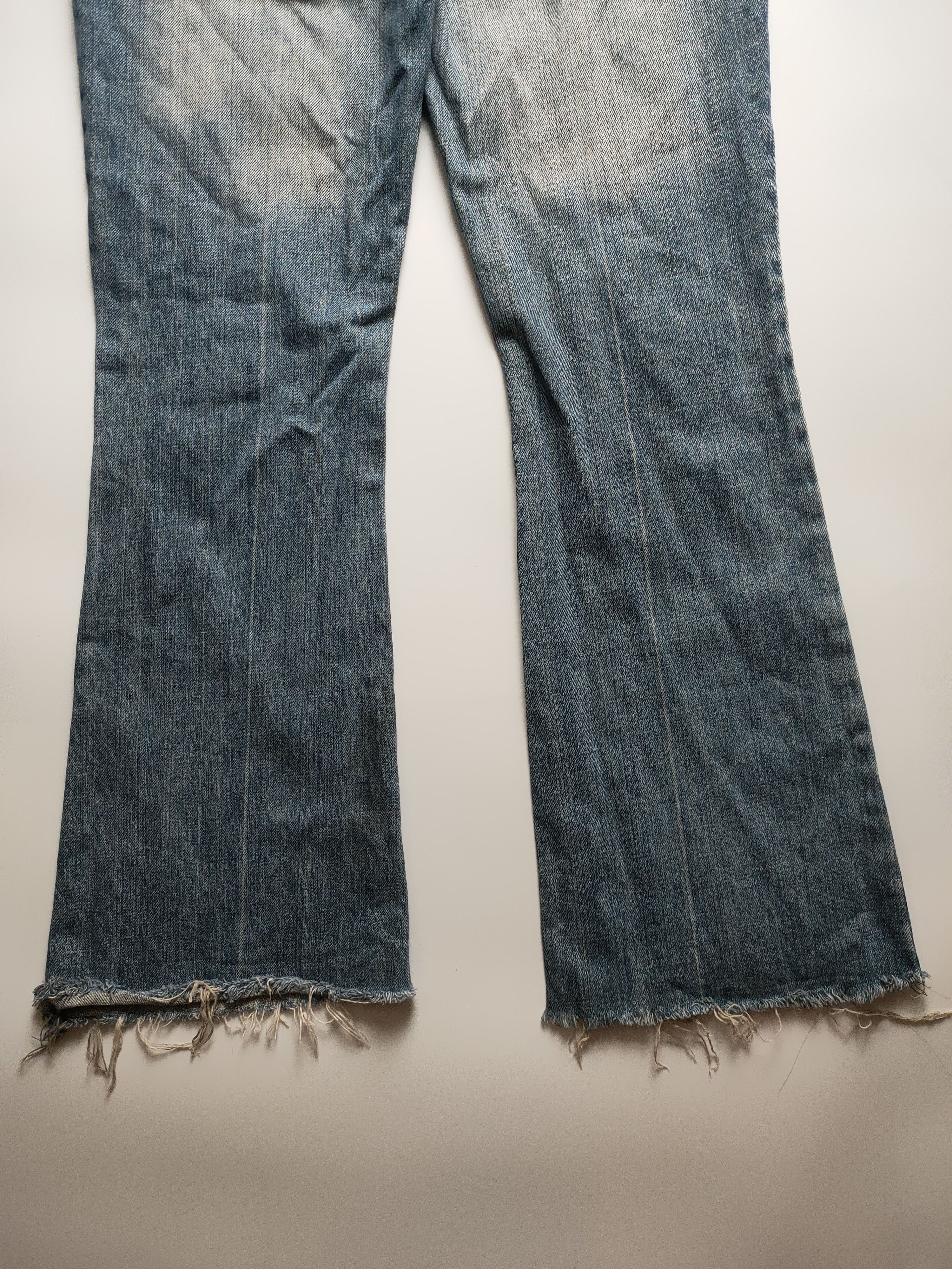 W&LT × Walter Van Beirendonck Vintage W&LT Flared Denim Jeans Size 30" / US 8 / IT 44 - 16 Thumbnail