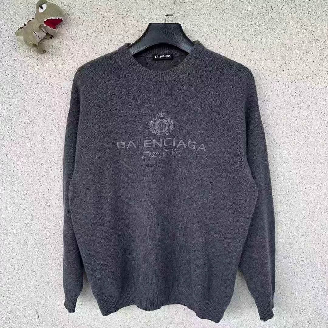 Balenciaga Balenciaga Crown Lock Sweater Size US M / EU 48-50 / 2 - 1 Thumbnail