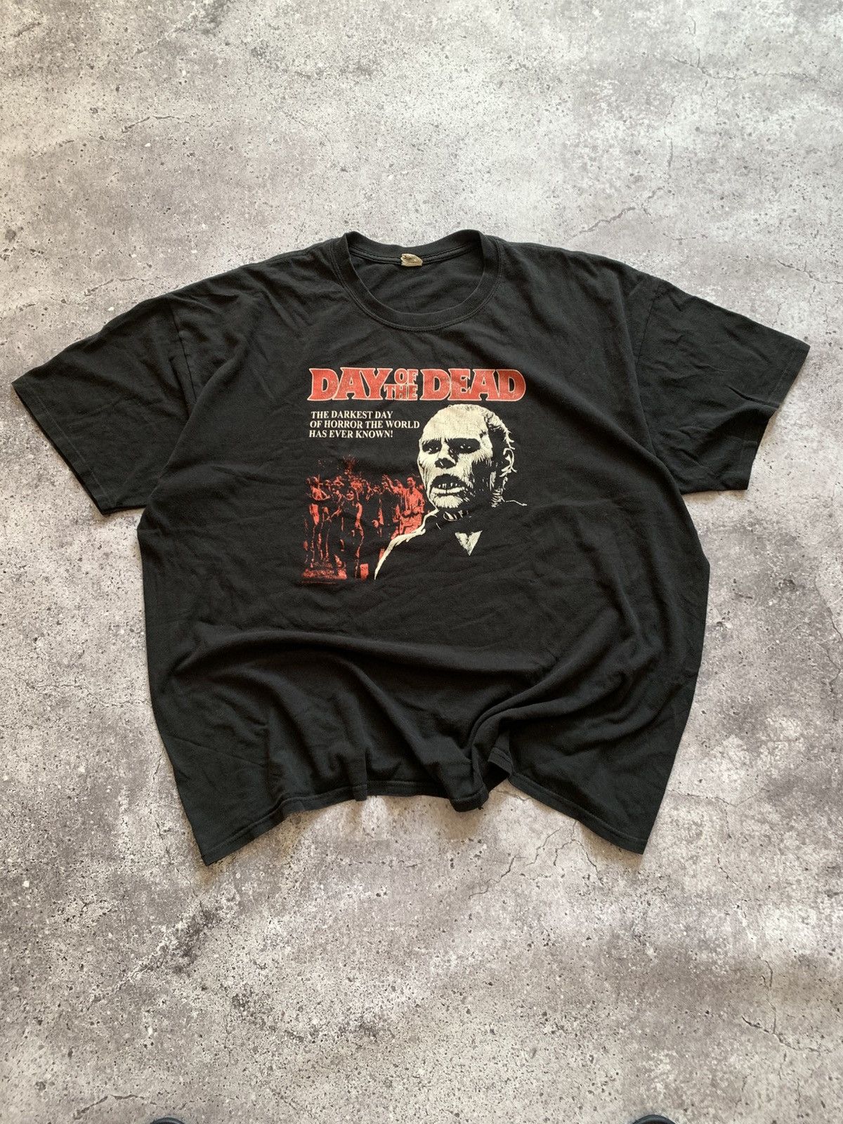 Anvil 🔥VINTAGE DAY OF THE DEAD 2005 TSHIRT Size US XXL / EU 58 / 5 - 3 Thumbnail