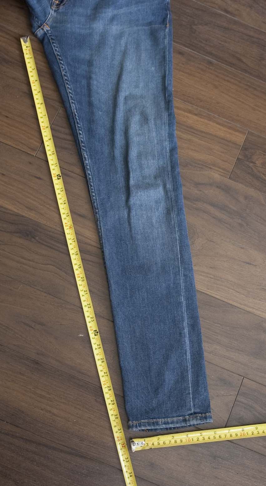 Nudie Jeans Nudie Jeans Skinny Lin Size 32x31 Blue Navy Size US 32 / EU 48 - 6 Thumbnail