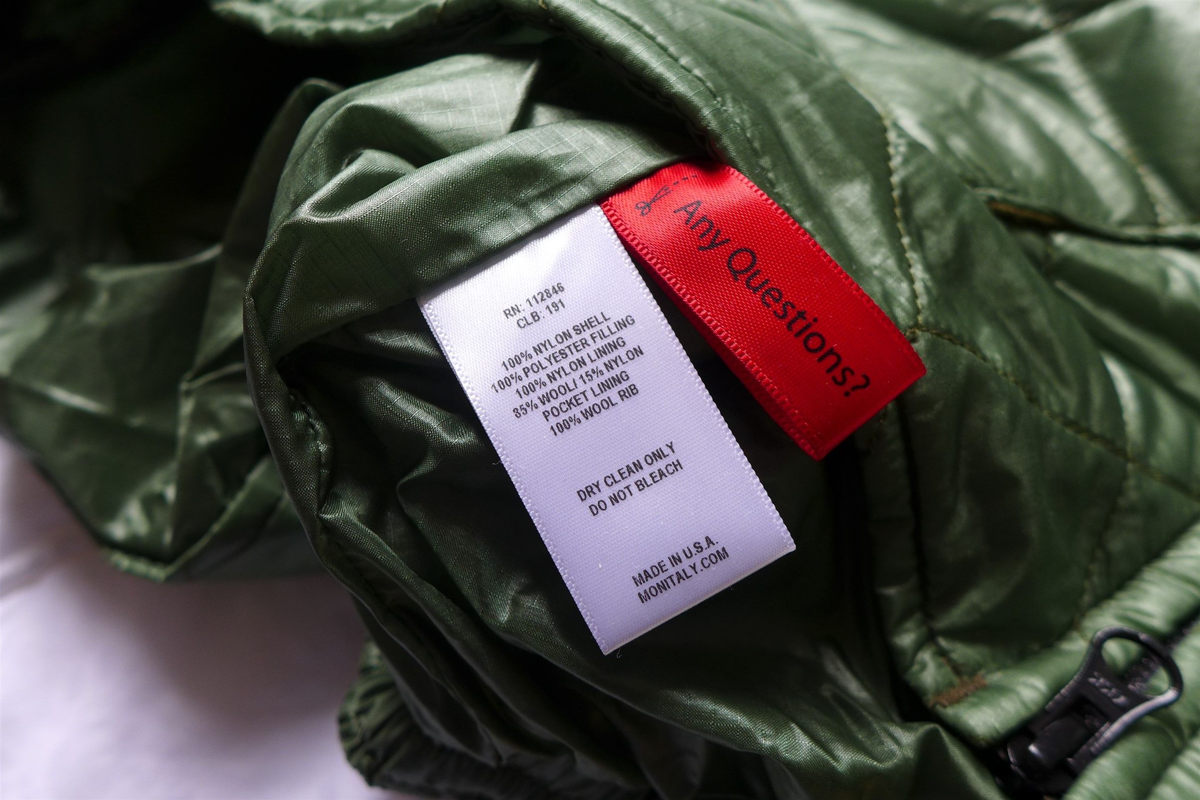 Monitaly Monitaly Skyliner Jacket - Zigzag Dotera Fill 7oz Green Size US L / EU 52-54 / 3 - 11 Thumbnail