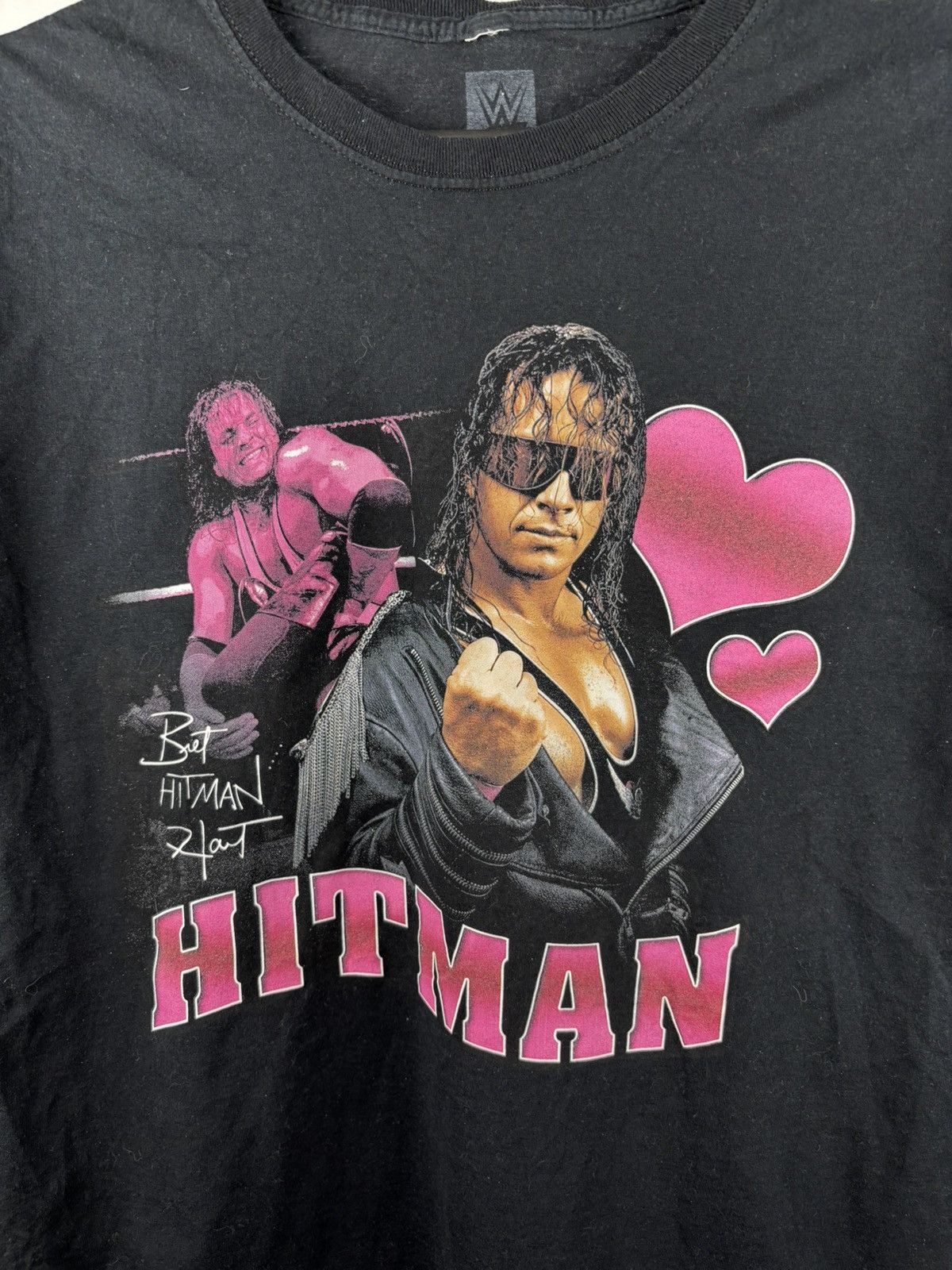 WWE WWE Hitman vintage big logo t shirt size L Size US L / EU 52-54 / 3 - 2 Thumbnail