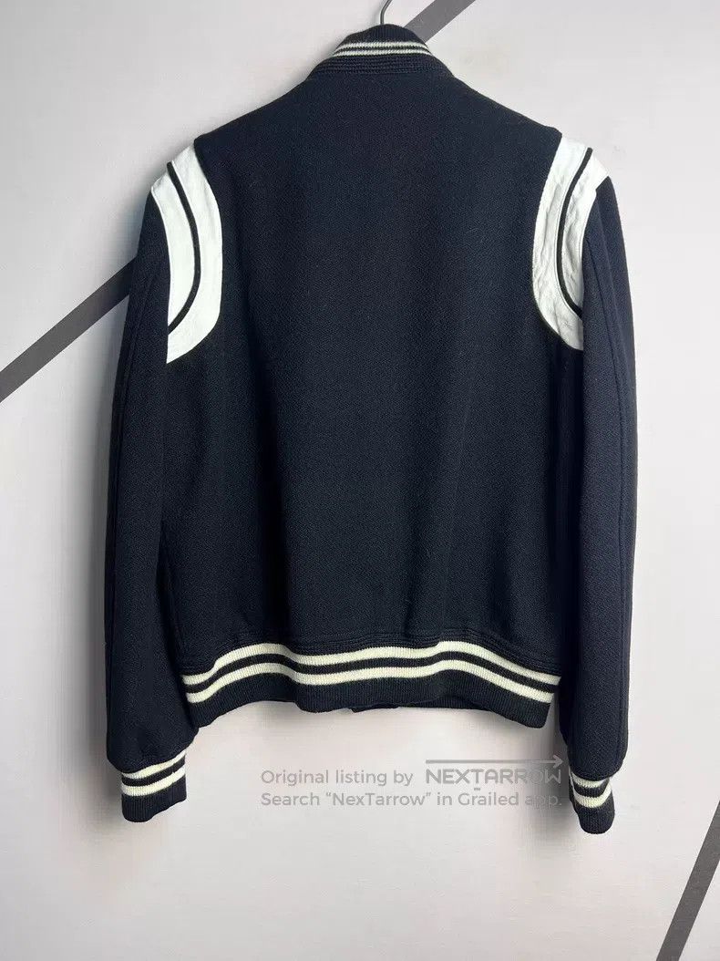 Saint Laurent Paris Saint Laurent Paris Black and White Sheep Leather Patch Wo Size US M / EU 48-50 / 2 - 2 Thumbnail
