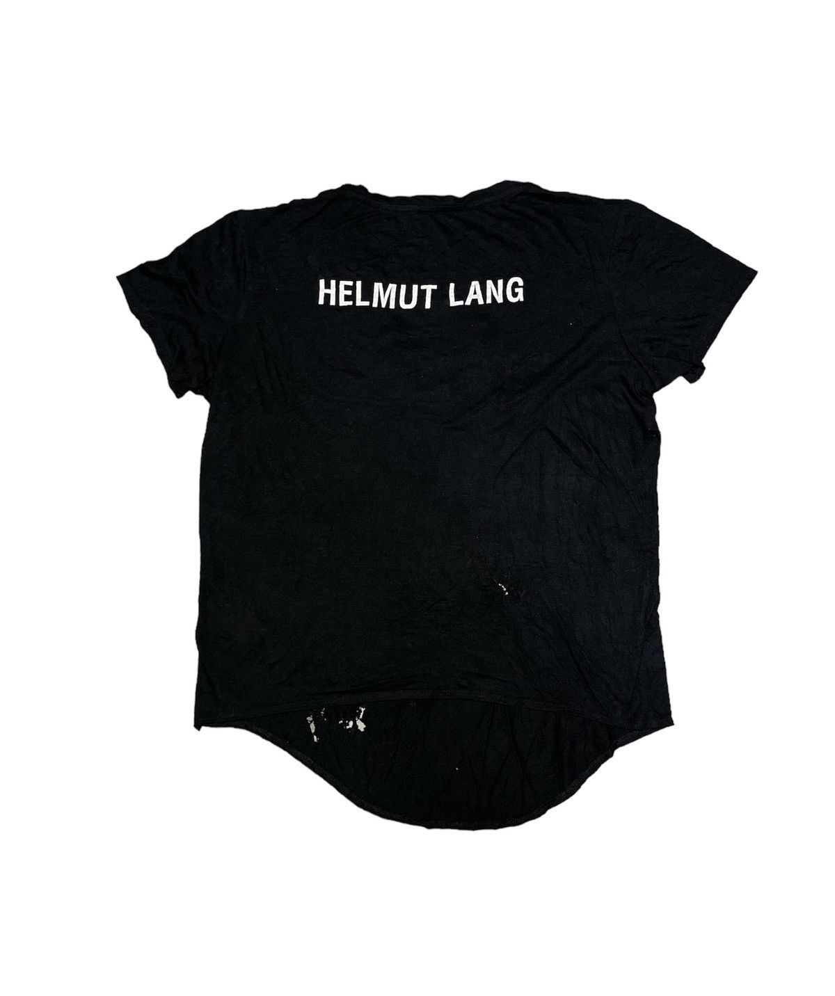 Helmut Lang Helmut Lang Distressed Tshirt Size M / US 6-8 / IT 42-44 - 1 Thumbnail
