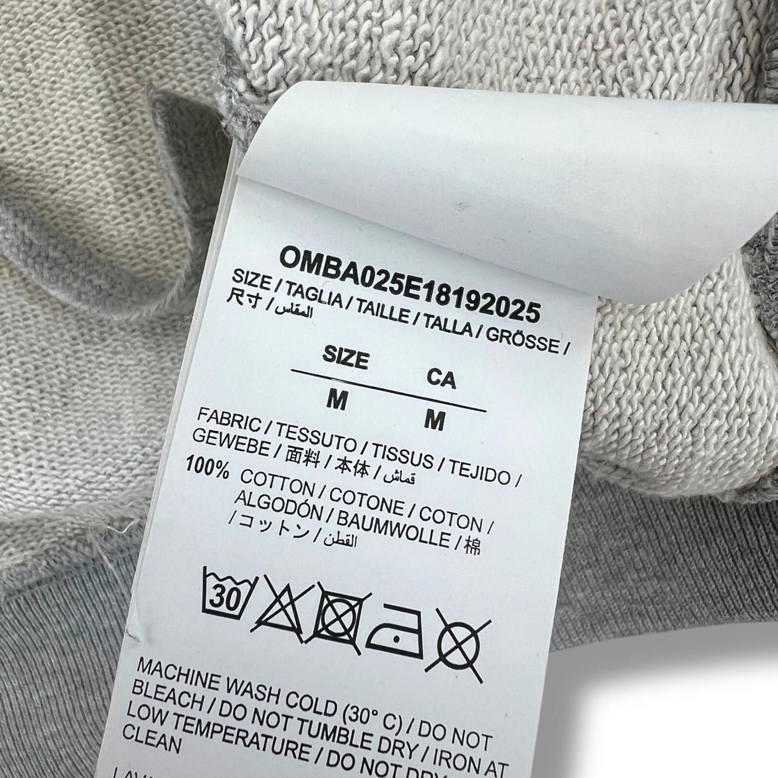 Off-White Off-White Yellow Arrows Grey Sweatshirt Size US M / EU 48-50 / 2 - 4 Thumbnail