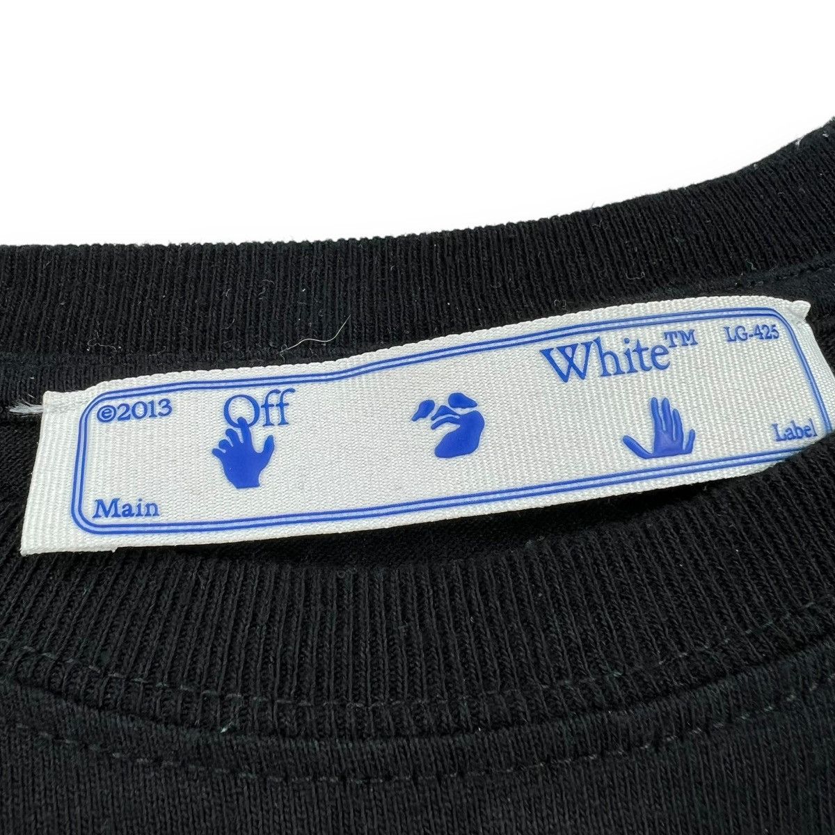 Off-White Off-White Mona Lisa Black Long Sleeve T Shirt Size US S / EU 44-46 / 1 - 4 Thumbnail