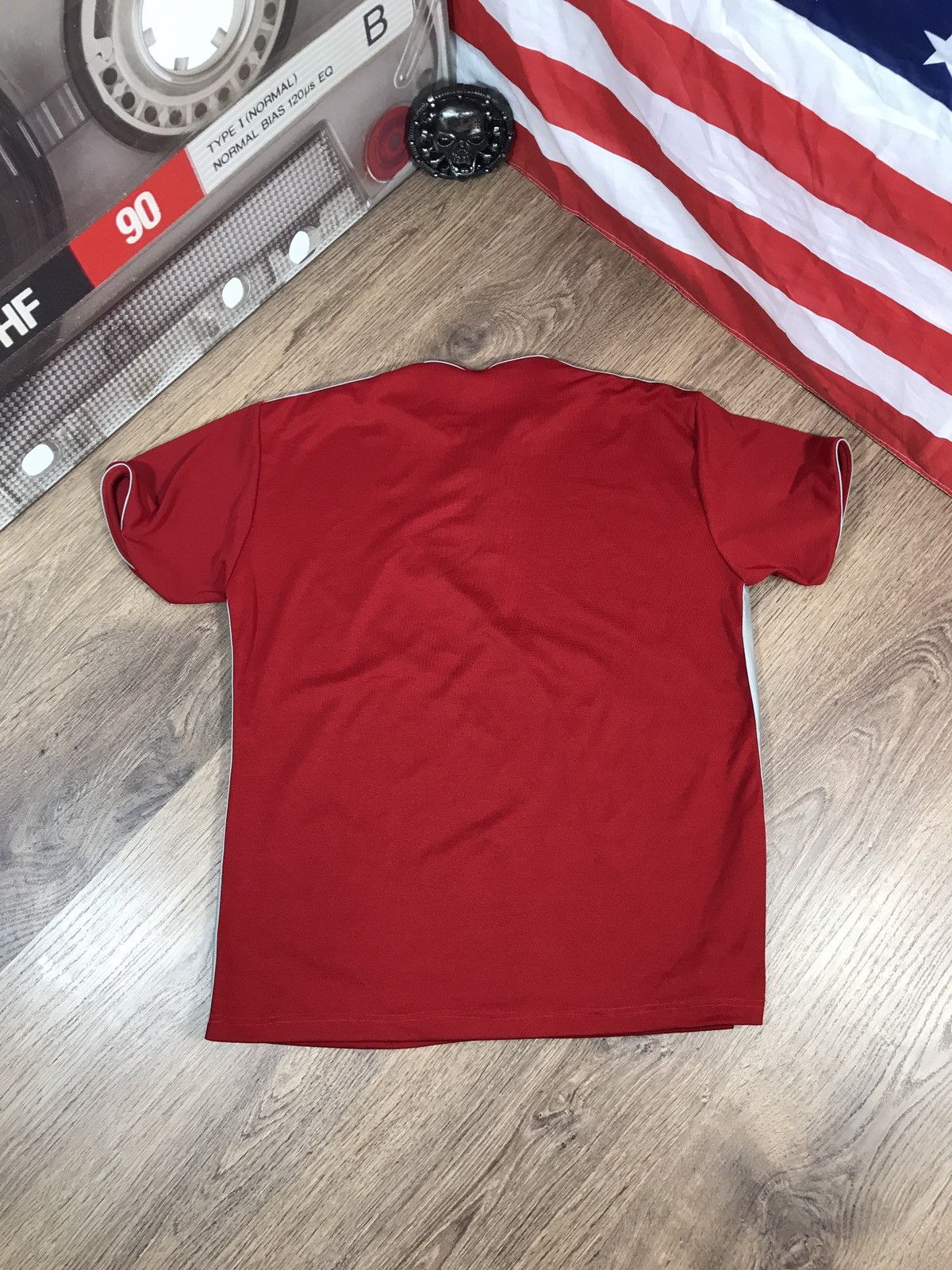 Oakley × Vintage Oakley Vintage 1/4 Zip T Shirt Size US XL / EU 56 / 4 - 6 Thumbnail