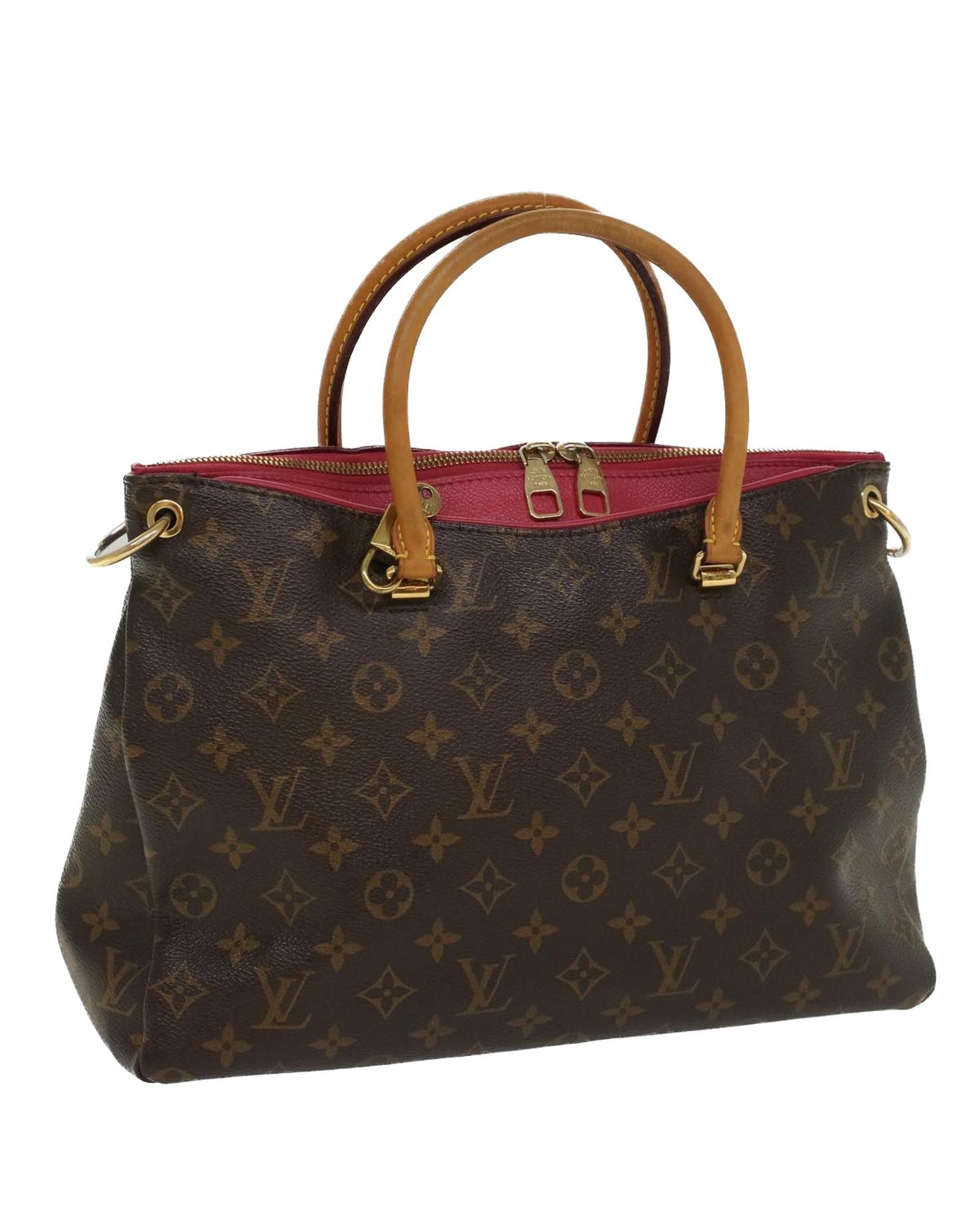 image of Louis Vuitton Monogram Hand Bag With Padlock And Key, Women's