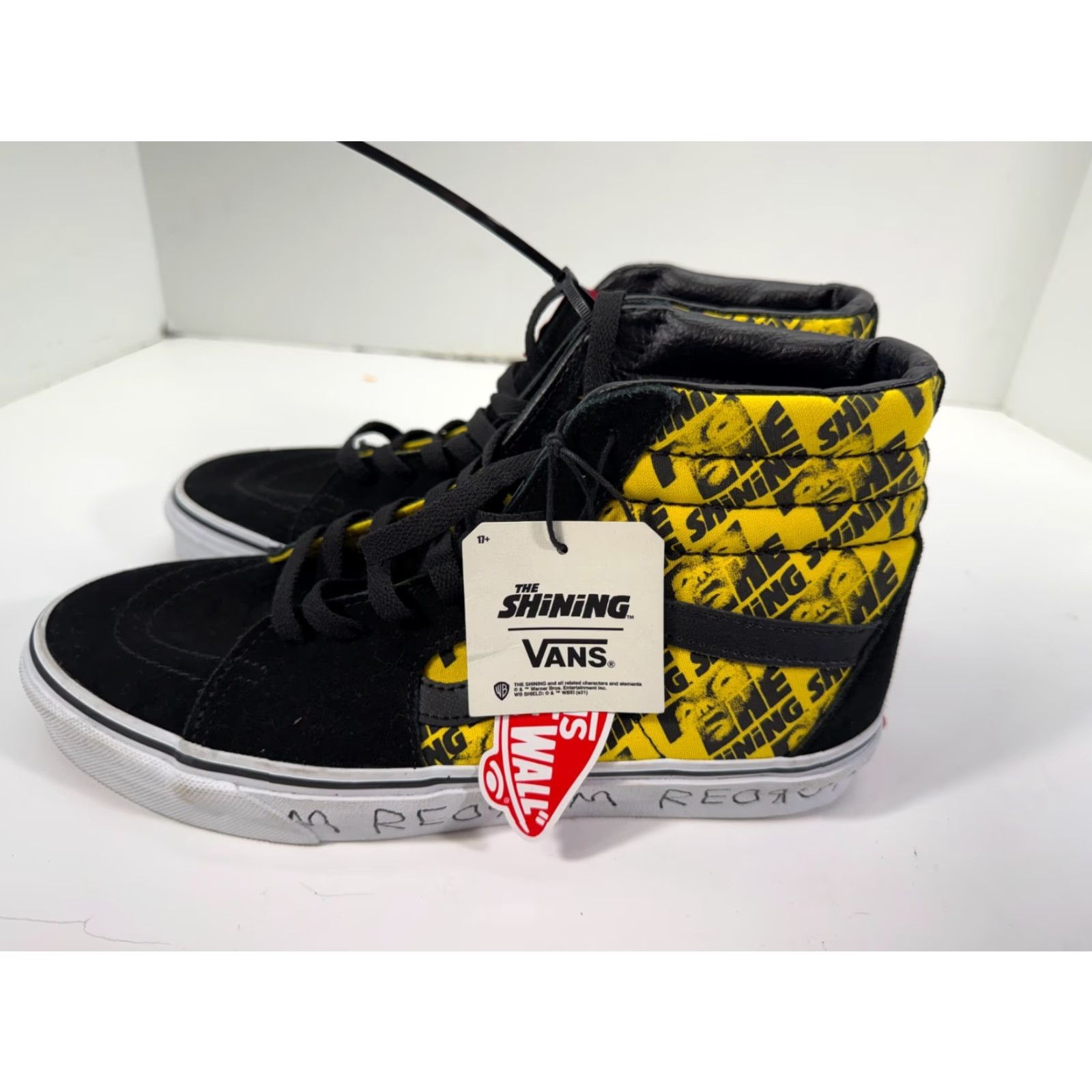 Vans VANS Sk8-Hi Horror Pack The Shining Athletic Sneakers Mens 9 Black Yellow NWT Vintage: No Size US 9 / EU 42 - 4 Thumbnail