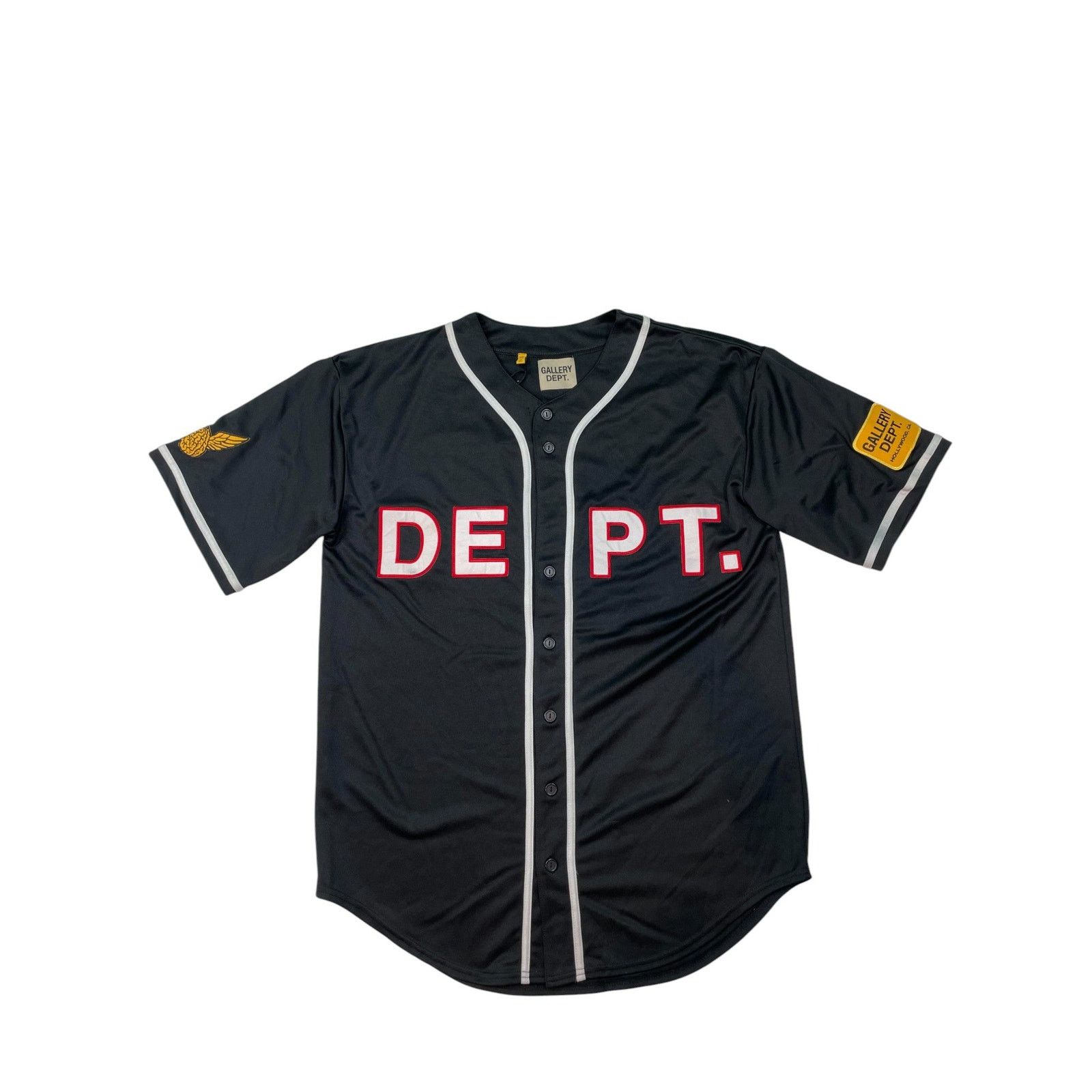 Gallery Dept Baseball Black & Red Jersey
